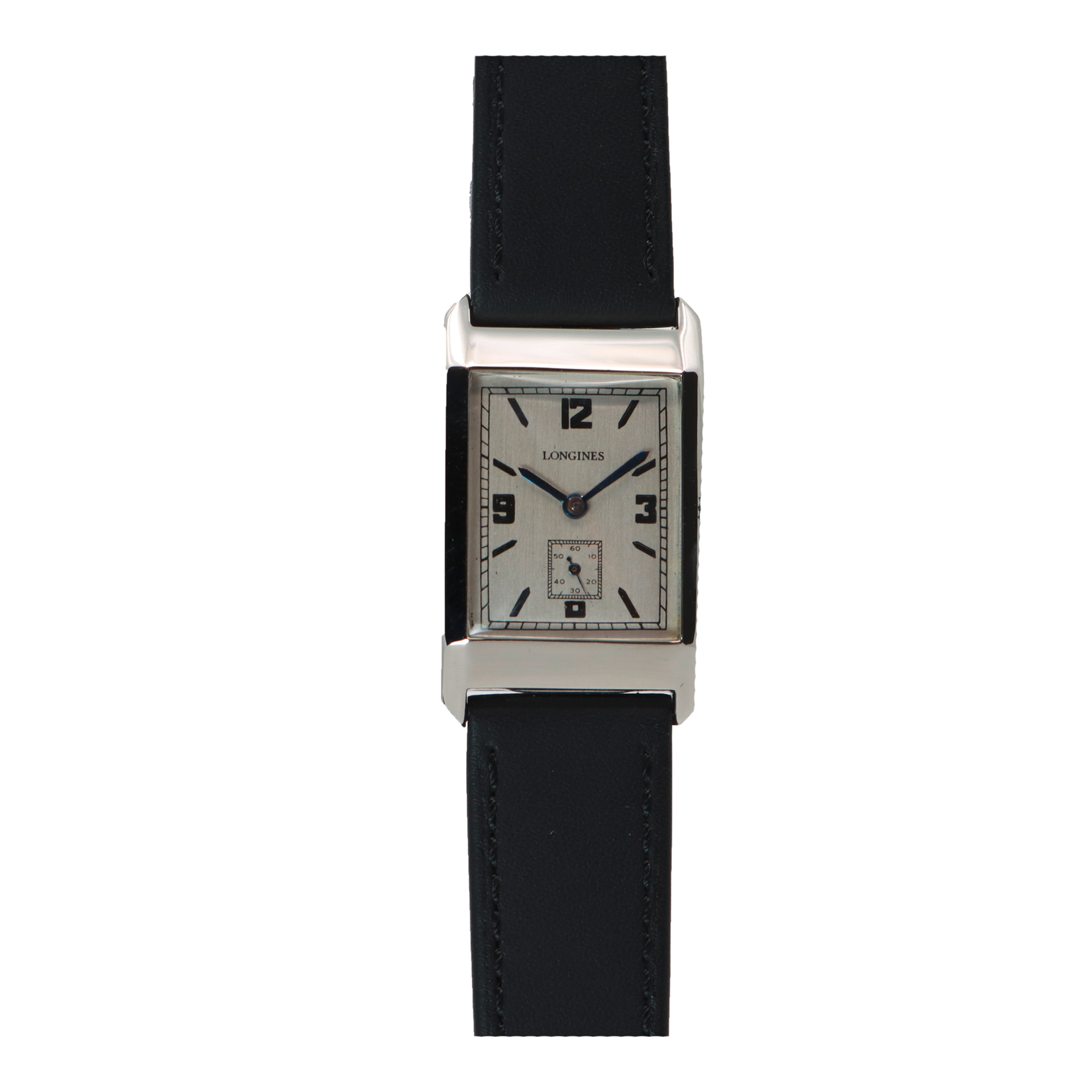 LONGINES Rectangular Shaped Art Deco Wristwatch 1935 LONGINES