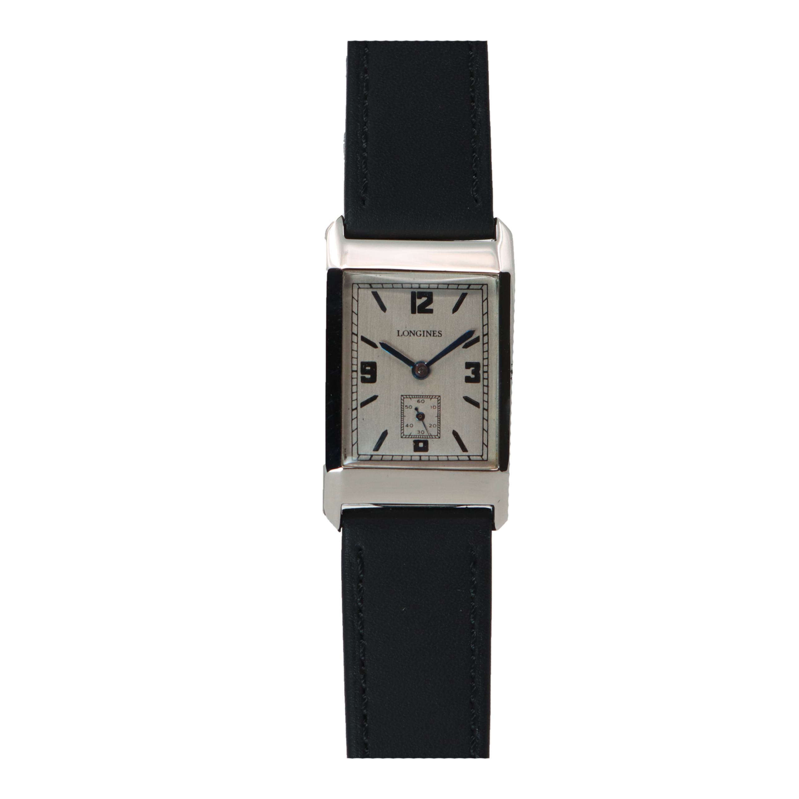 Longines Rectangular-Shaped Art Deco Wristwatch (1935)
