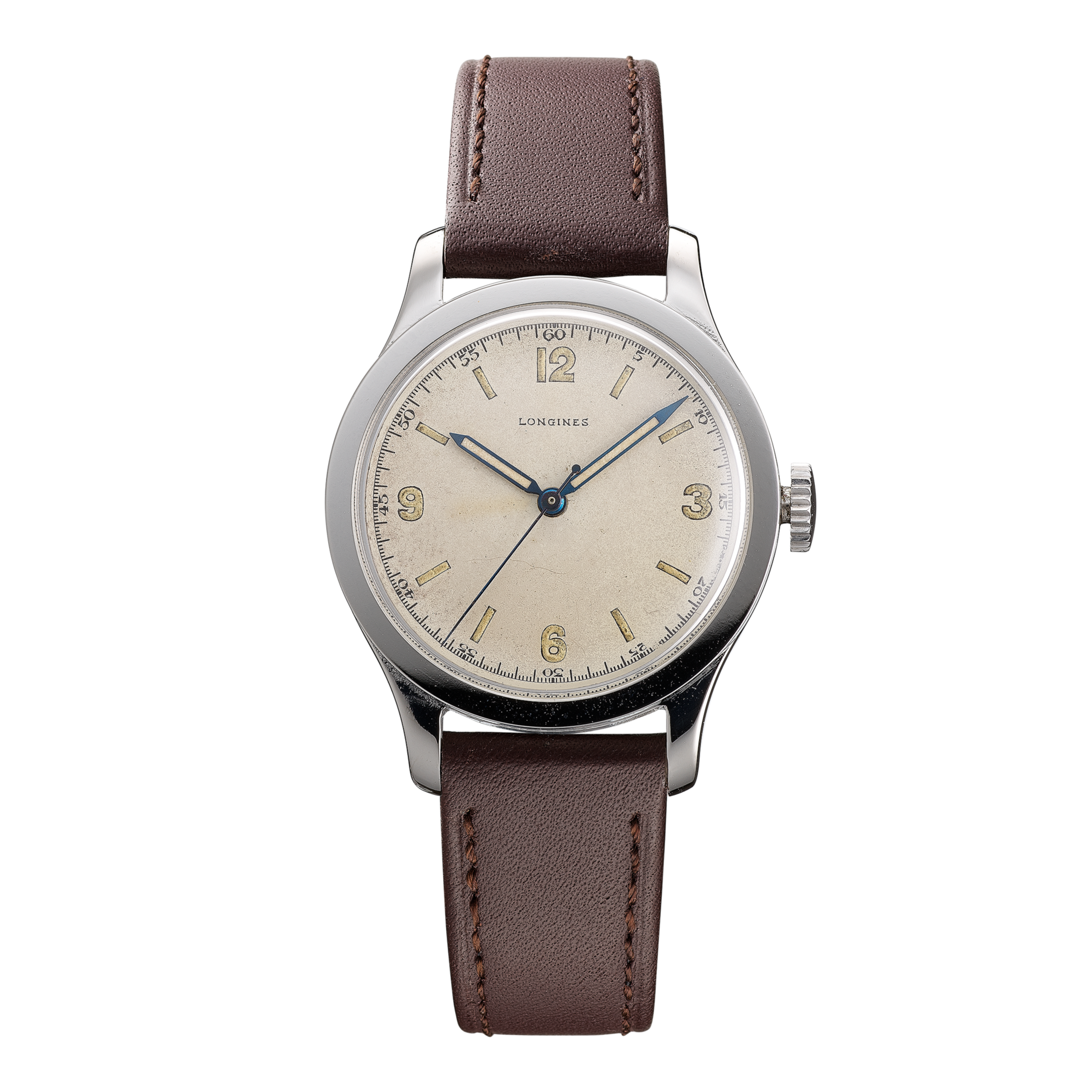 Early central second wristwatch (1936)
