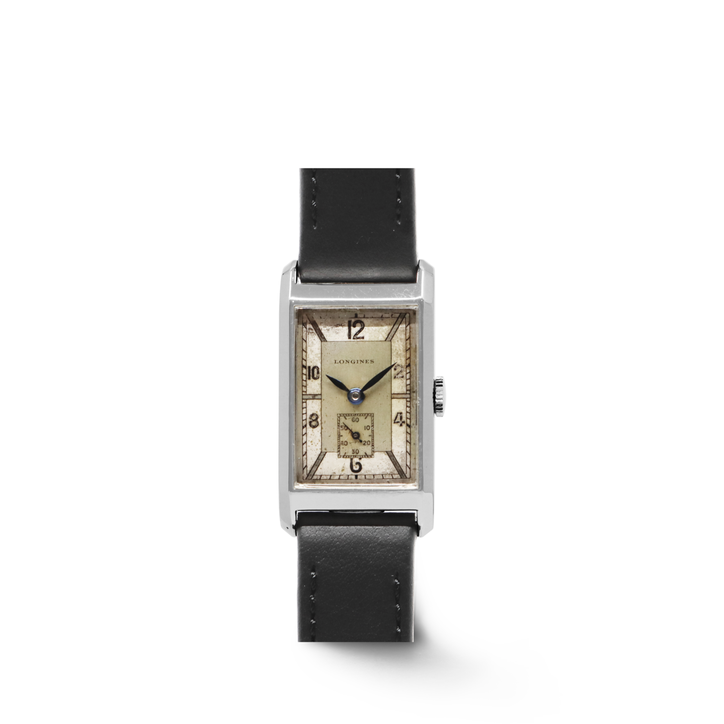 ロンジン レクタンギュラー アールデコ腕時計 (1936年)