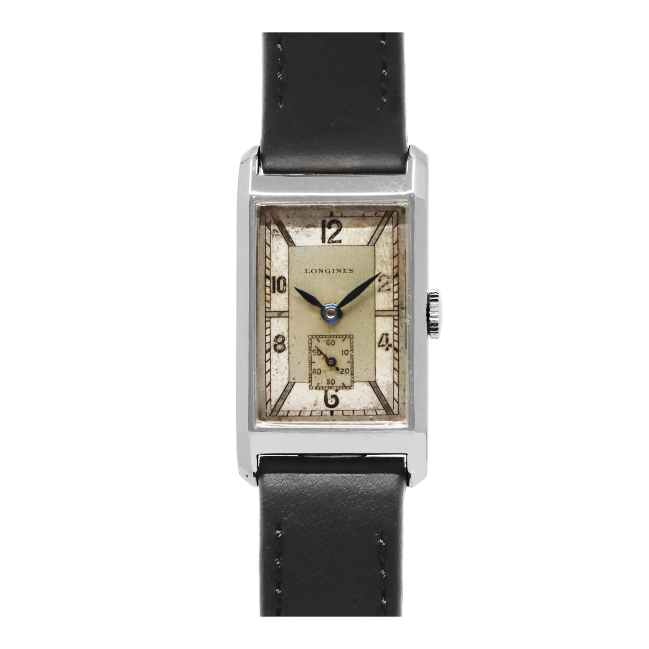 Longines Rectangular-Shaped Art-Deco Watch (1936)