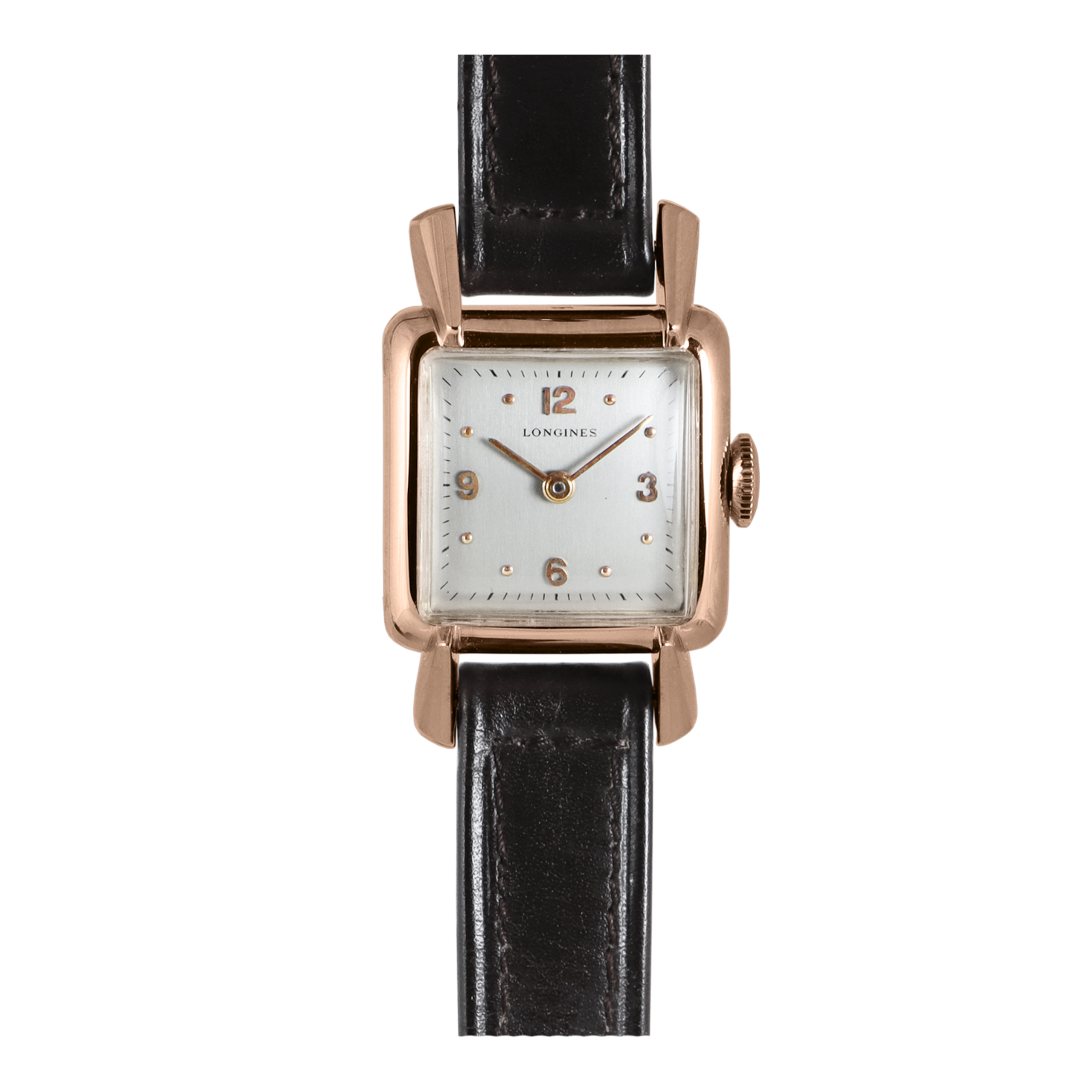 Longines Rose Gold Square Ladies’ Watch (1950)