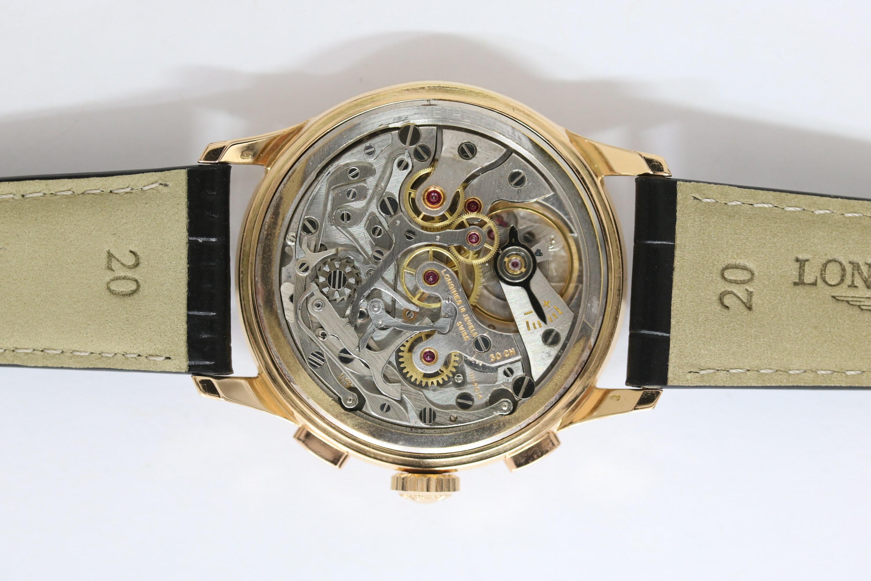 【不動】Longines 761-3266 保証書付 ゴールド 腕時計 New RARE Longines L4.761 Gift King Abdullah II of Jordan
