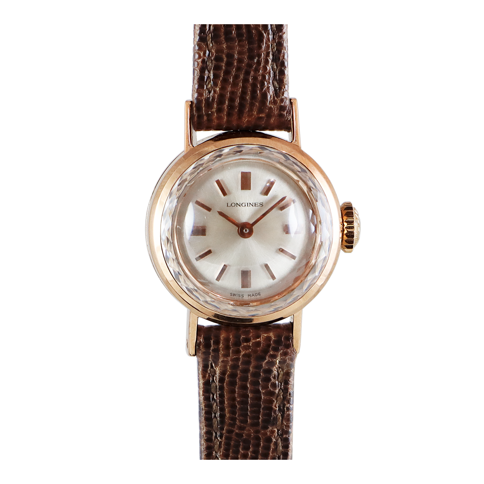 ロンジン 18Kローズゴールド レディース腕時計 (1967年) | LONGINES JP