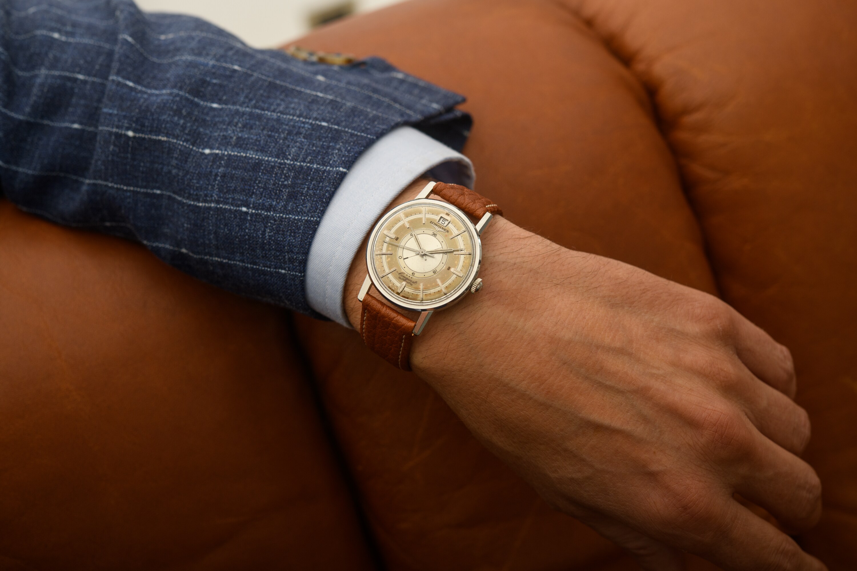 ロンジン ヴィンテージ コンクエスト 自動巻 9035