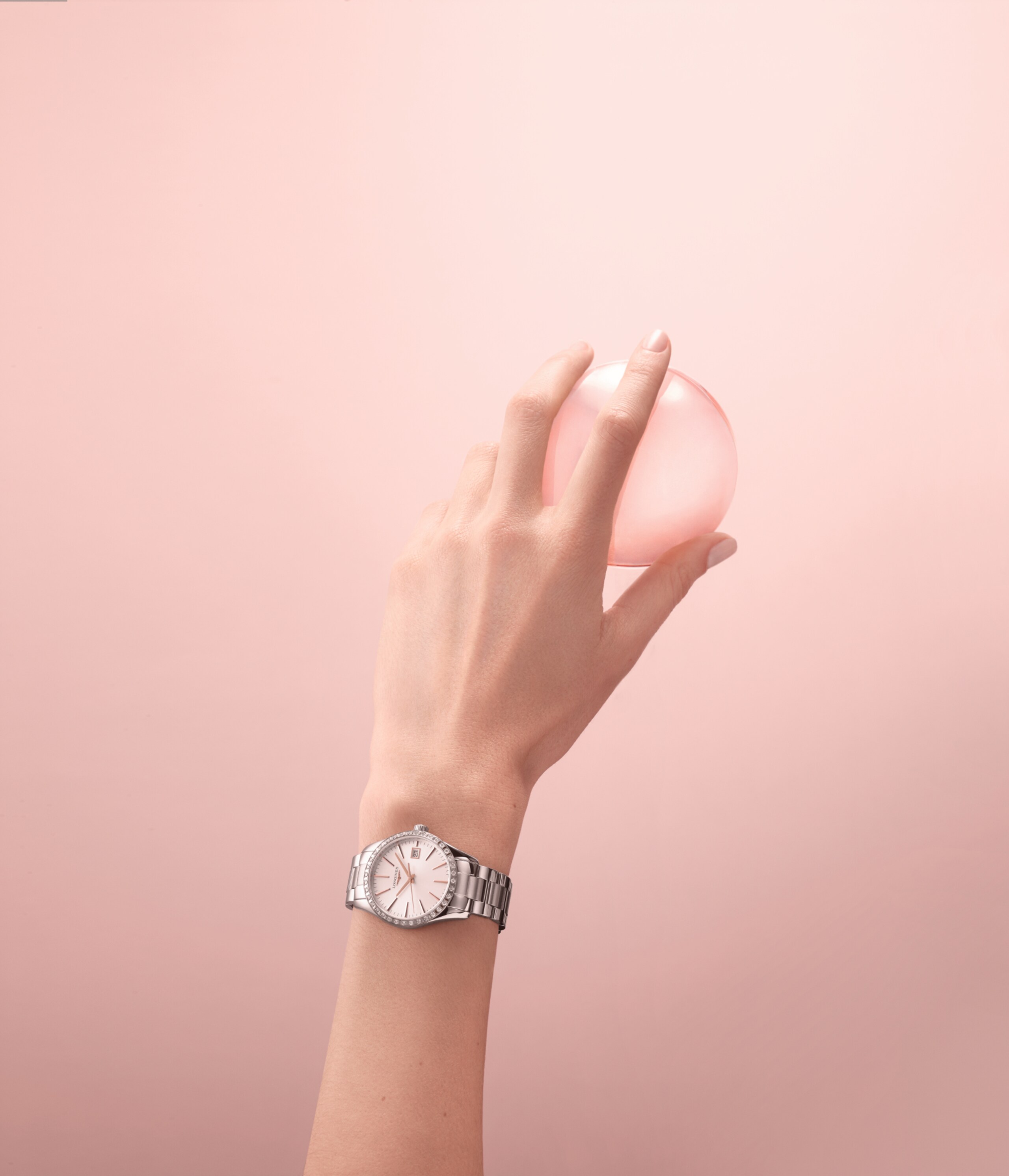 Longines コンクエスト クラシック クォーツ ステンレススティール Watch - L2.286.0.72.6