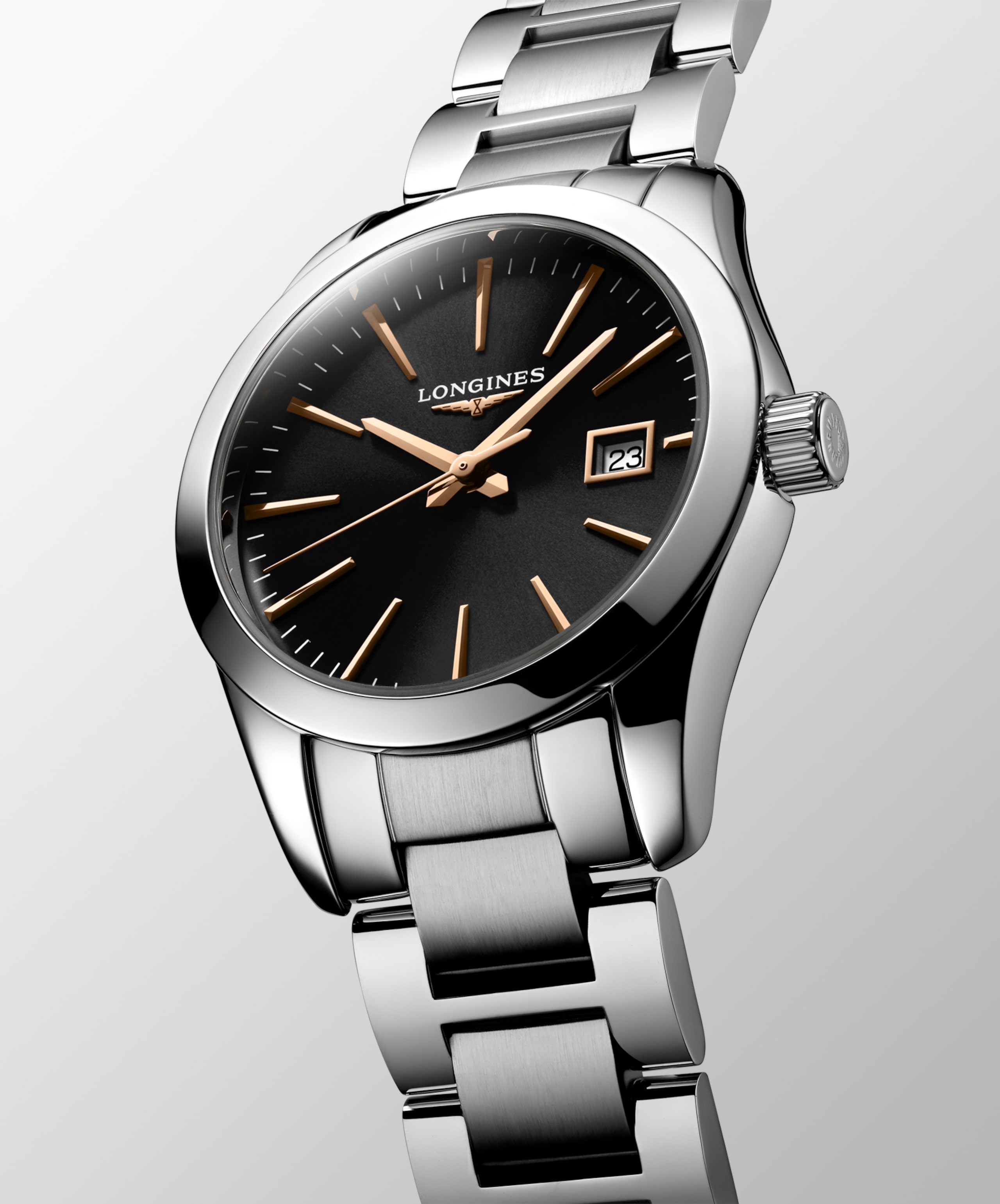 Longines CONQUEST CLASSIC quartz roestvrij staal Watch - L2.286.4.52.6