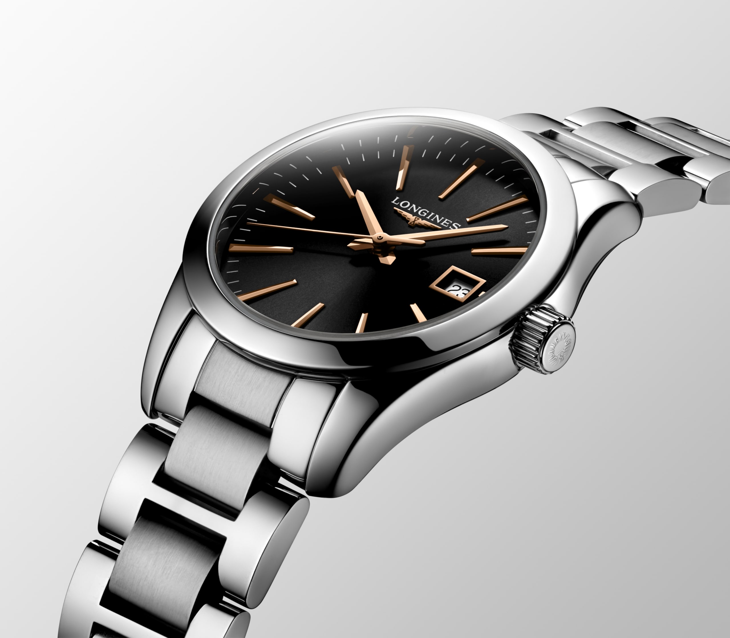 Longines CONQUEST CLASSIC quartz roestvrij staal Watch - L2.286.4.52.6