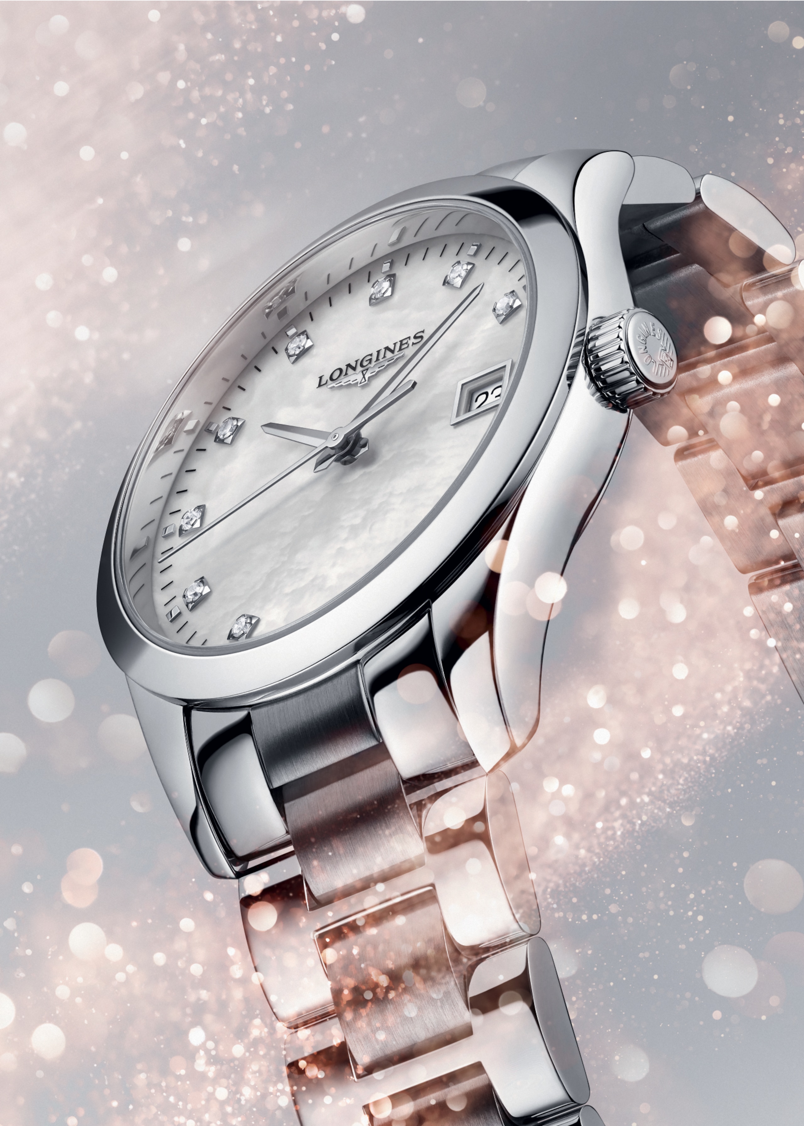Longines CONQUEST CLASSIC quartz roestvrij staal Watch - L2.386.4.87.6