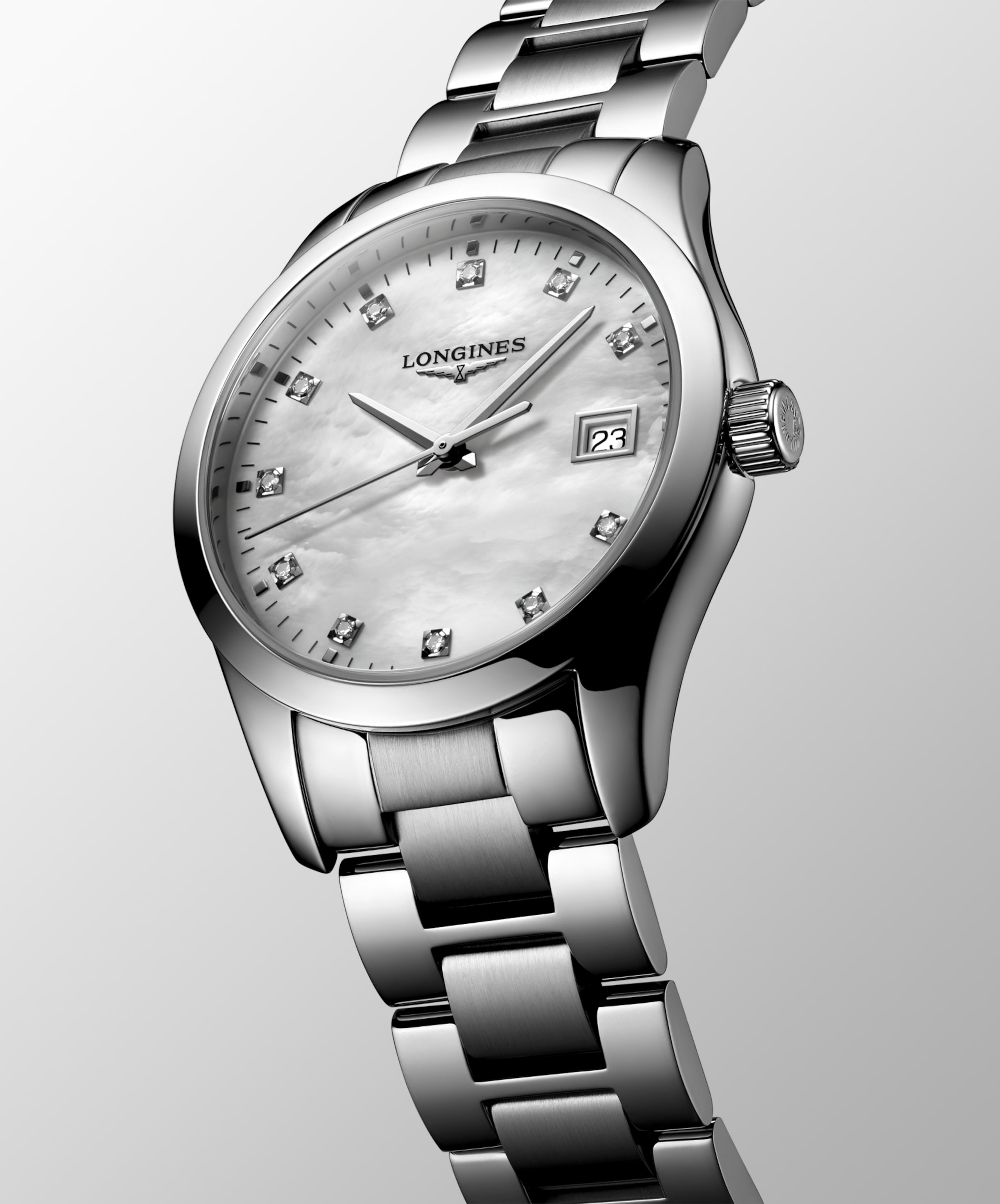 Longines CONQUEST CLASSIC quartz roestvrij staal Watch - L2.386.4.87.6