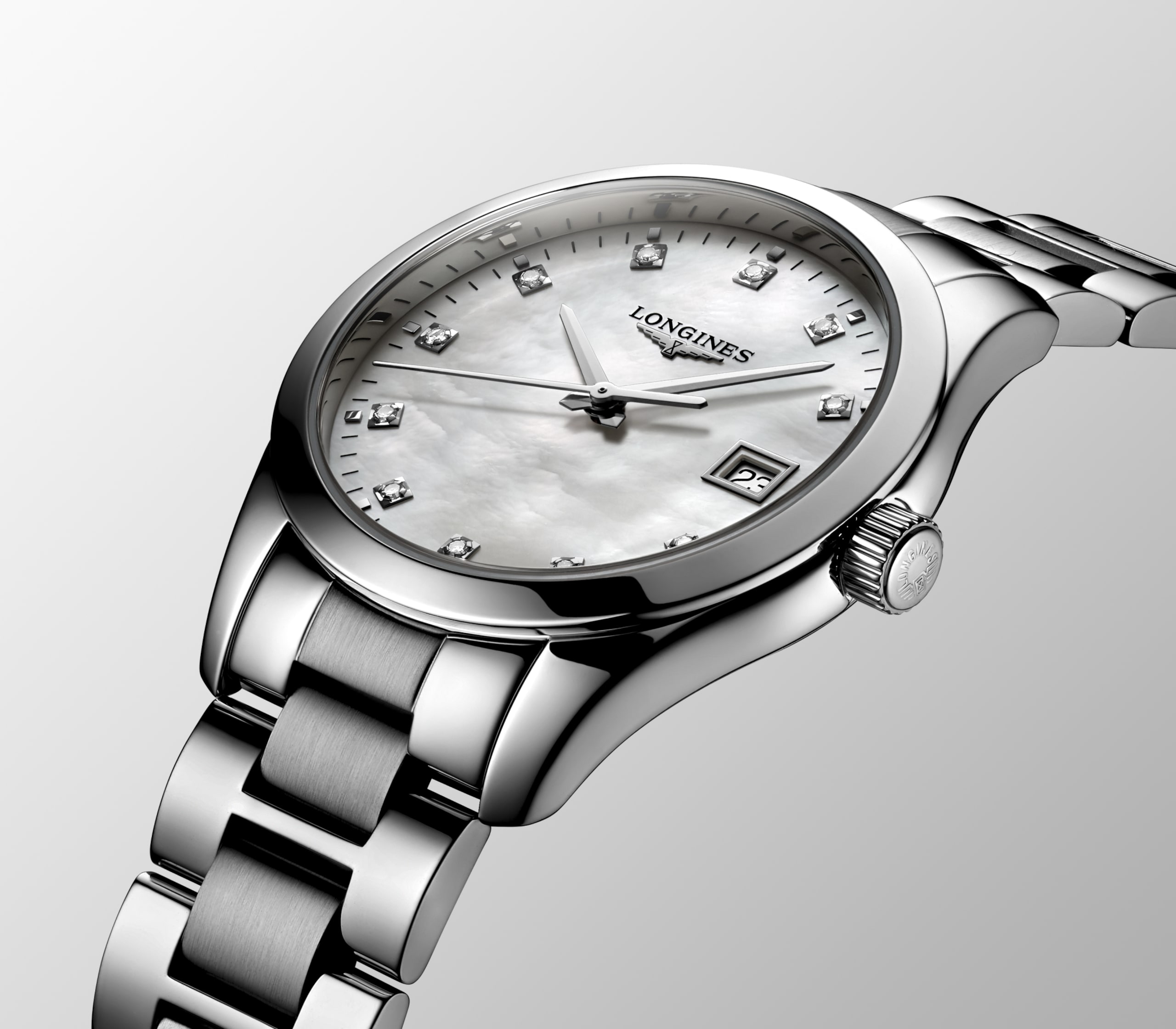 Longines CONQUEST CLASSIC quartz roestvrij staal Watch - L2.386.4.87.6