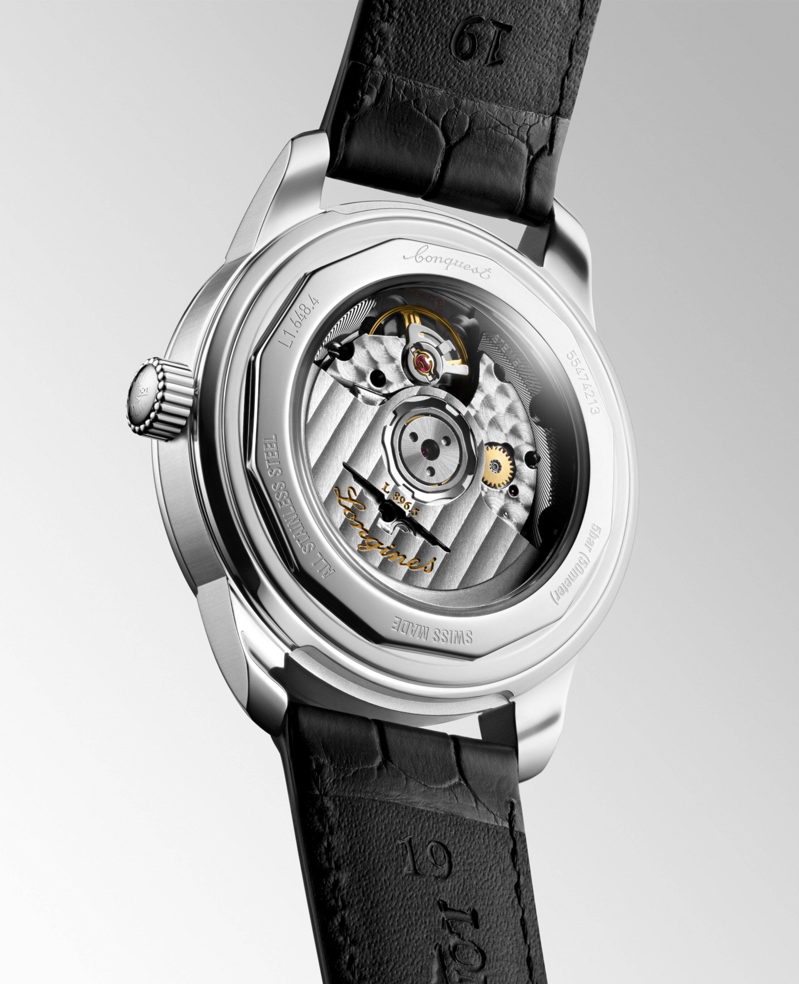 Longines CONQUEST HERITAGE CENTRAL POWER RESERVE Automatic Stainless steel Watch - L1.648.4.52.2