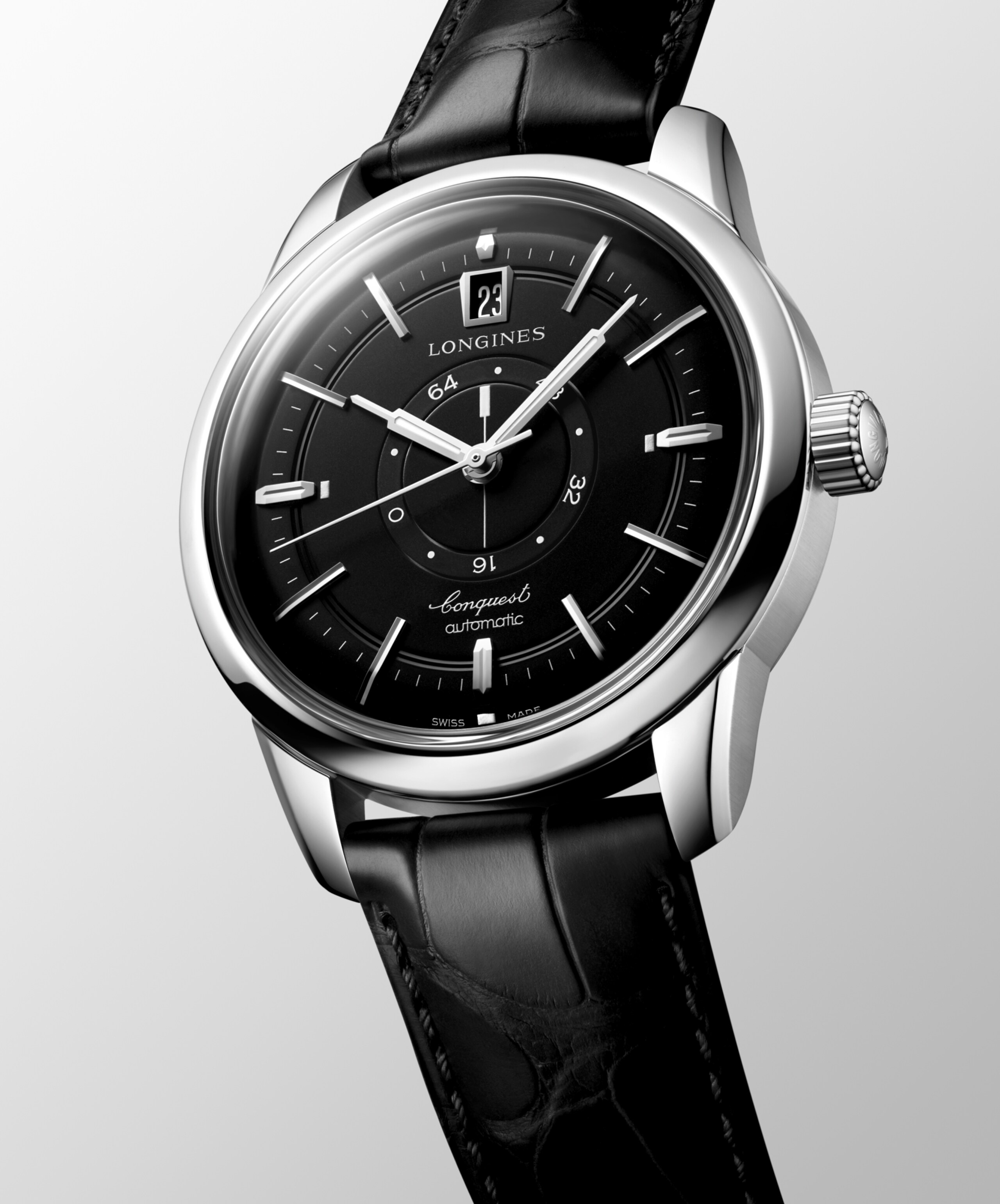 Longines CONQUEST HERITAGE CENTRAL POWER RESERVE Automatic Stainless steel Watch - L1.648.4.52.2