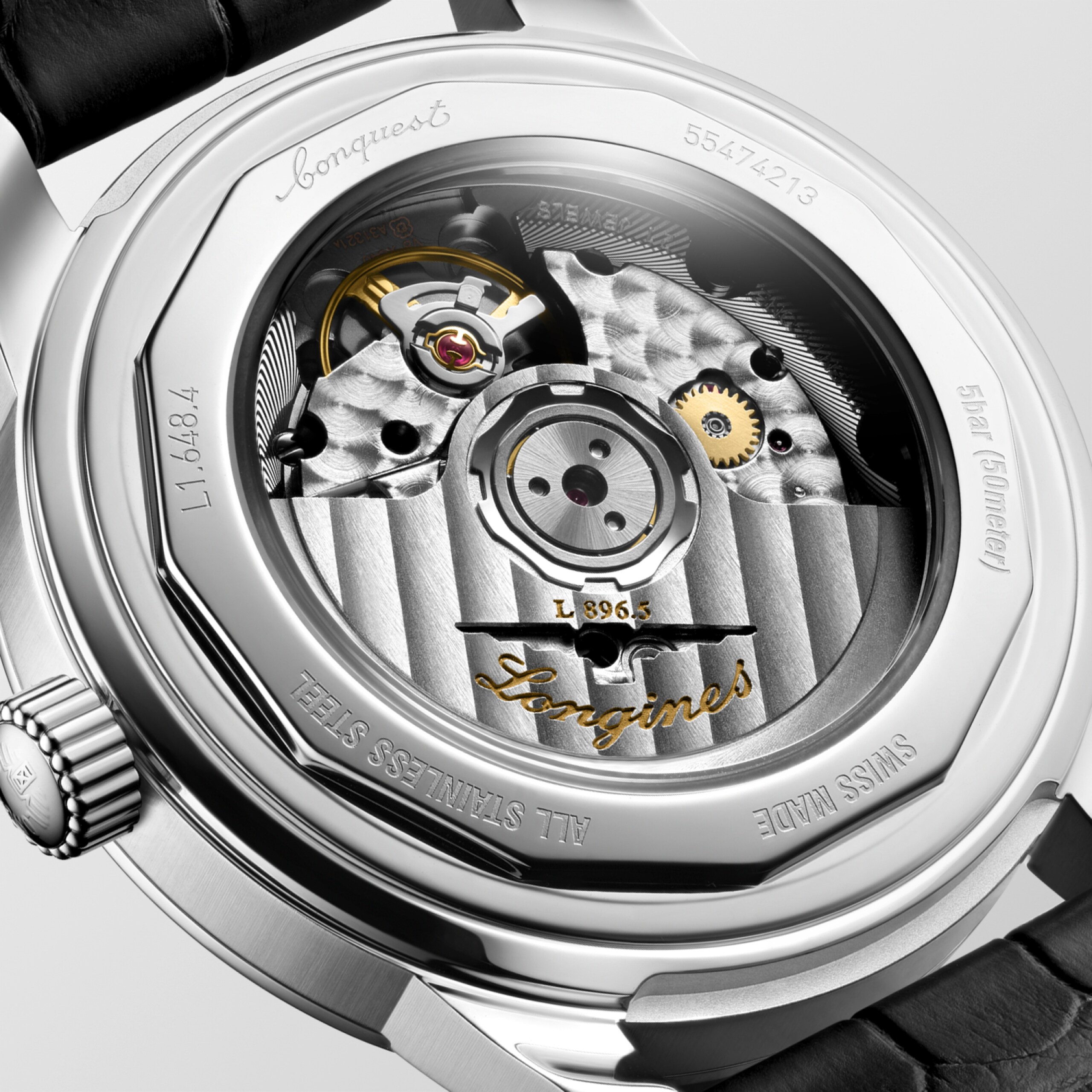 Longines CONQUEST HERITAGE CENTRAL POWER RESERVE Automatic Stainless steel Watch - L1.648.4.52.2