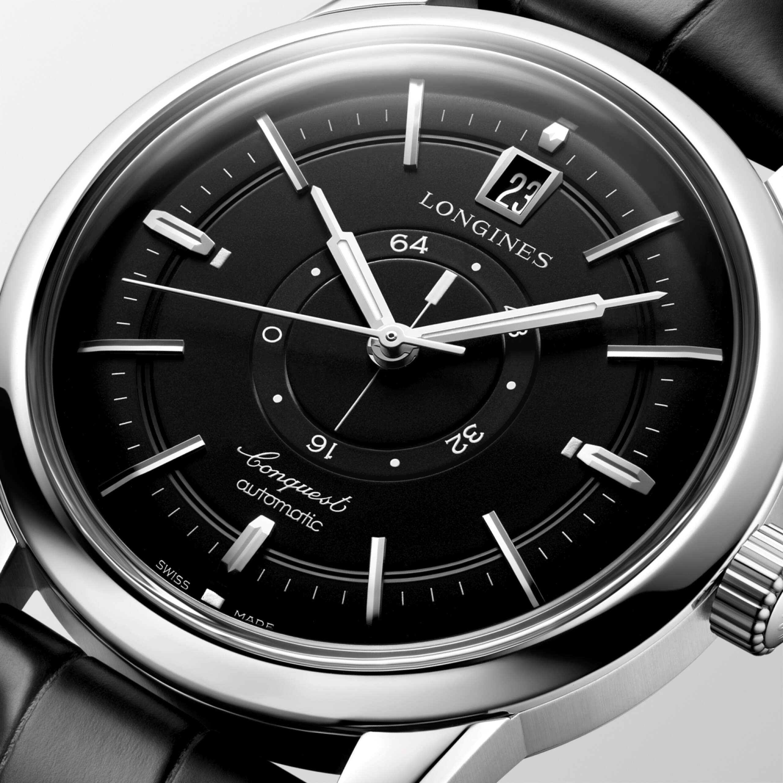 Longines CONQUEST HERITAGE CENTRAL POWER RESERVE Automatic Stainless steel Watch - L1.648.4.52.2