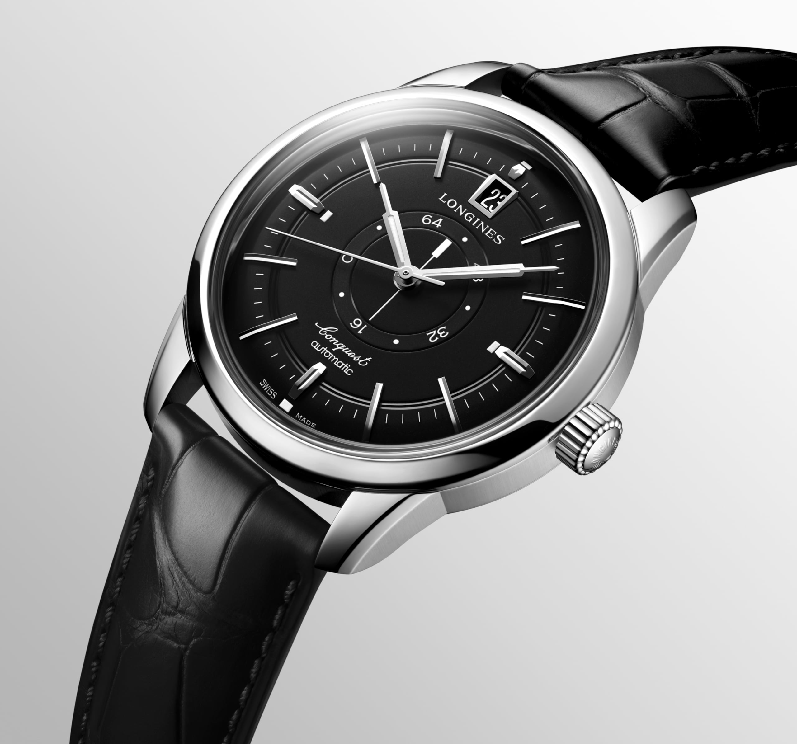 Longines CONQUEST HERITAGE CENTRAL POWER RESERVE 自動上鏈機械機芯 不鏽鋼 Watch - L1.648.4.52.2