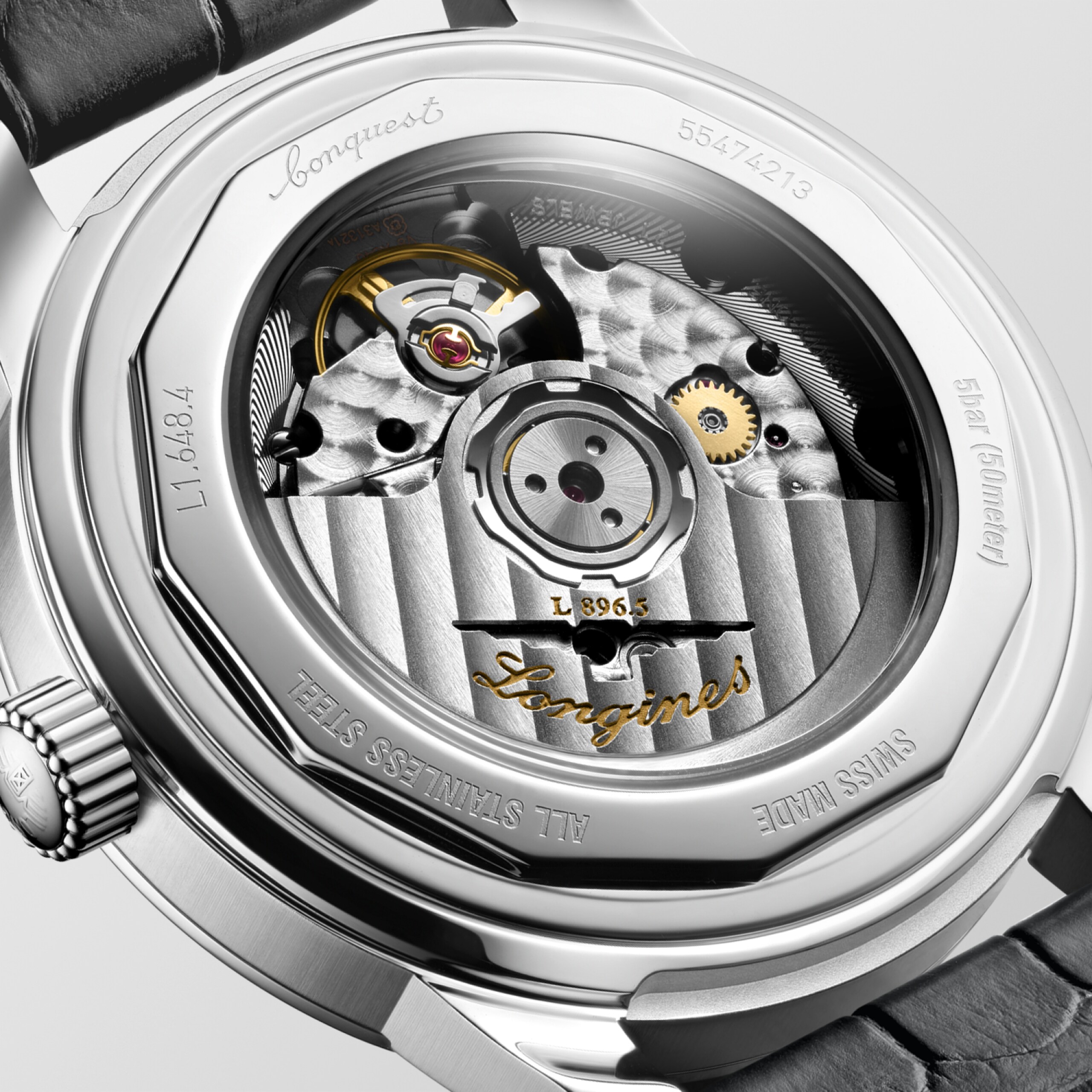 Longines CONQUEST HERITAGE CENTRAL POWER RESERVE Automatic Stainless steel Watch - L1.648.4.62.2