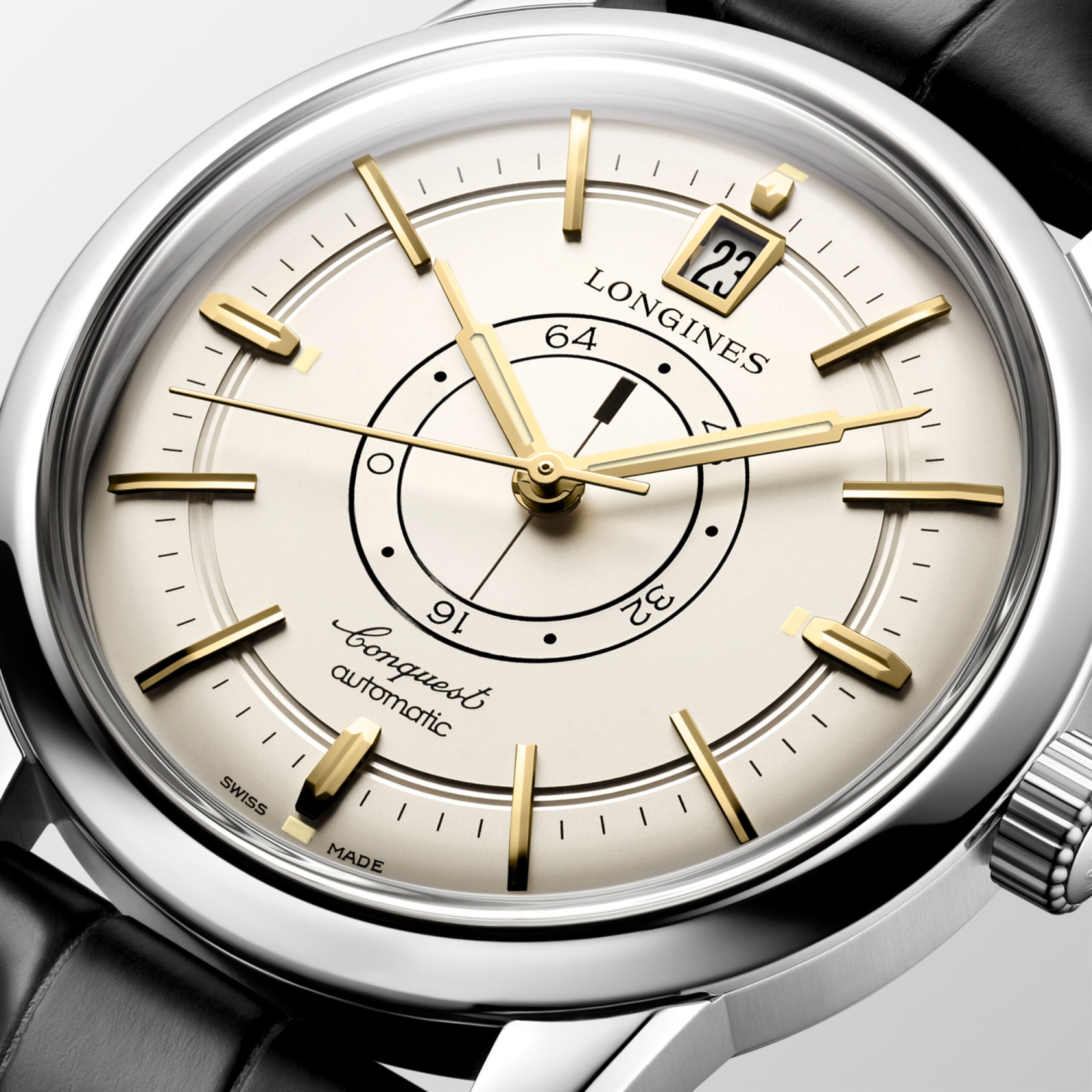 Longines CONQUEST HERITAGE CENTRAL POWER RESERVE Automatic Stainless steel Watch - L1.648.4.78.2