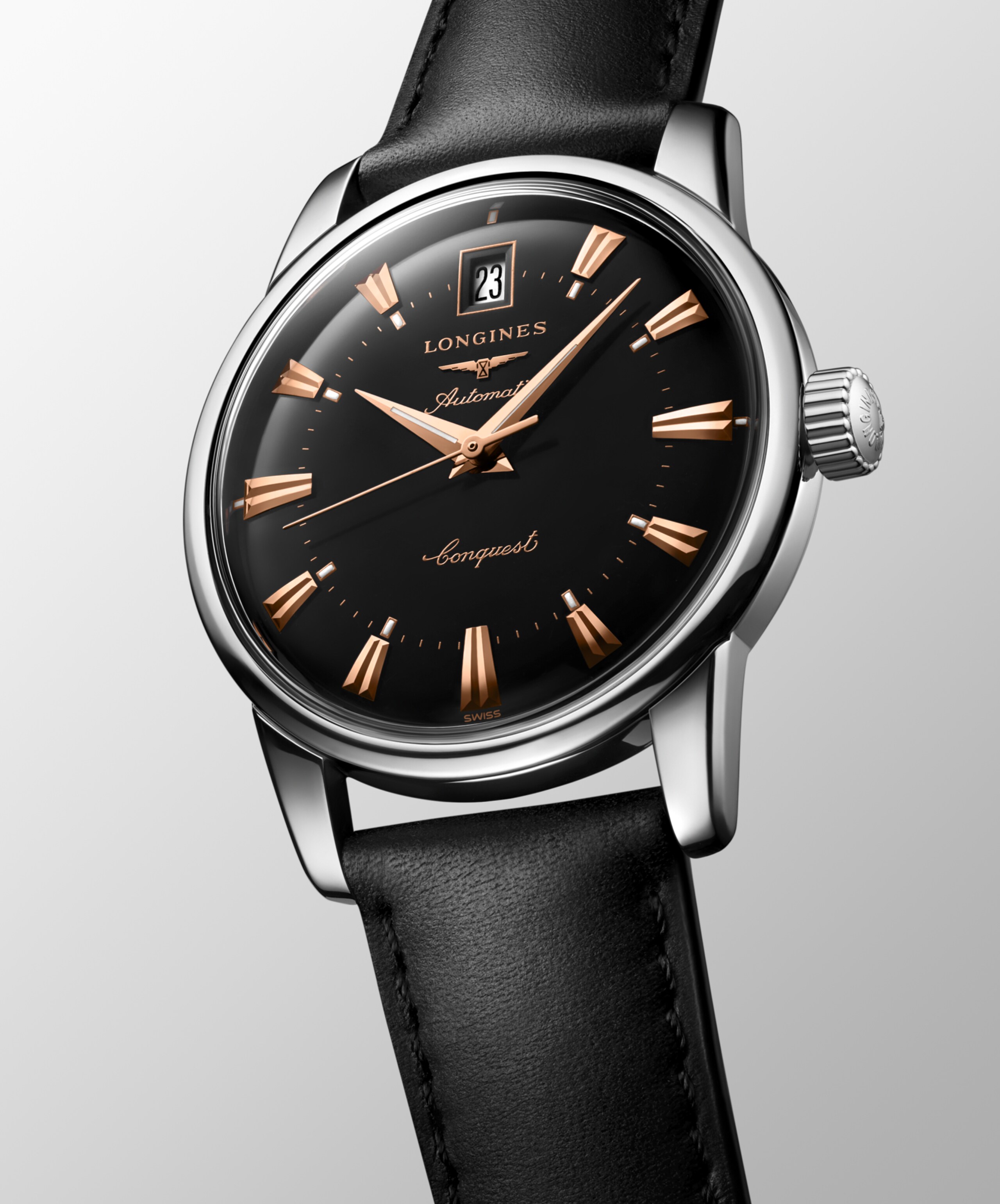 Longines CONQUEST HERITAGE Automatic Stainless steel Watch - L1.611.4.52.2
