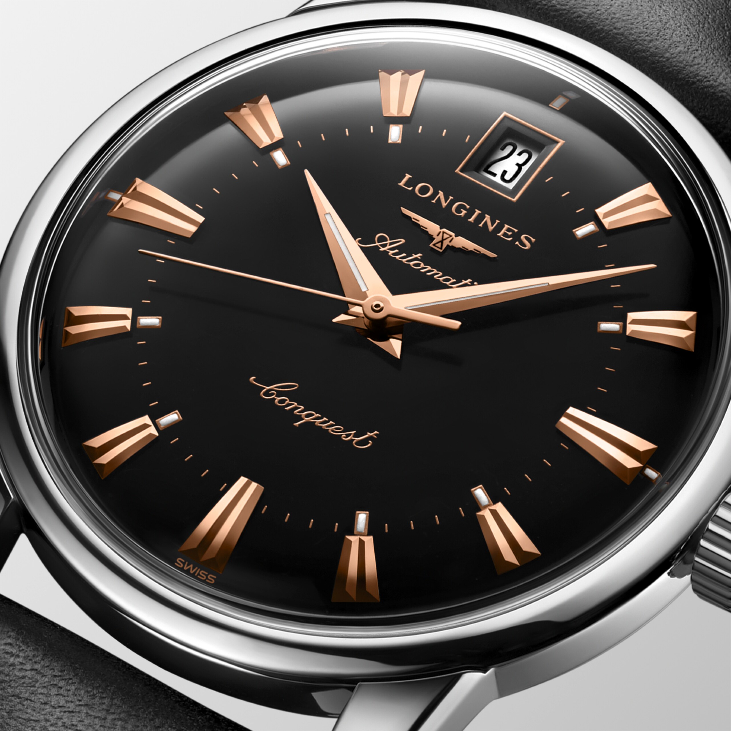 Longines CONQUEST HERITAGE Automatic Stainless steel Watch - L1.611.4.52.2