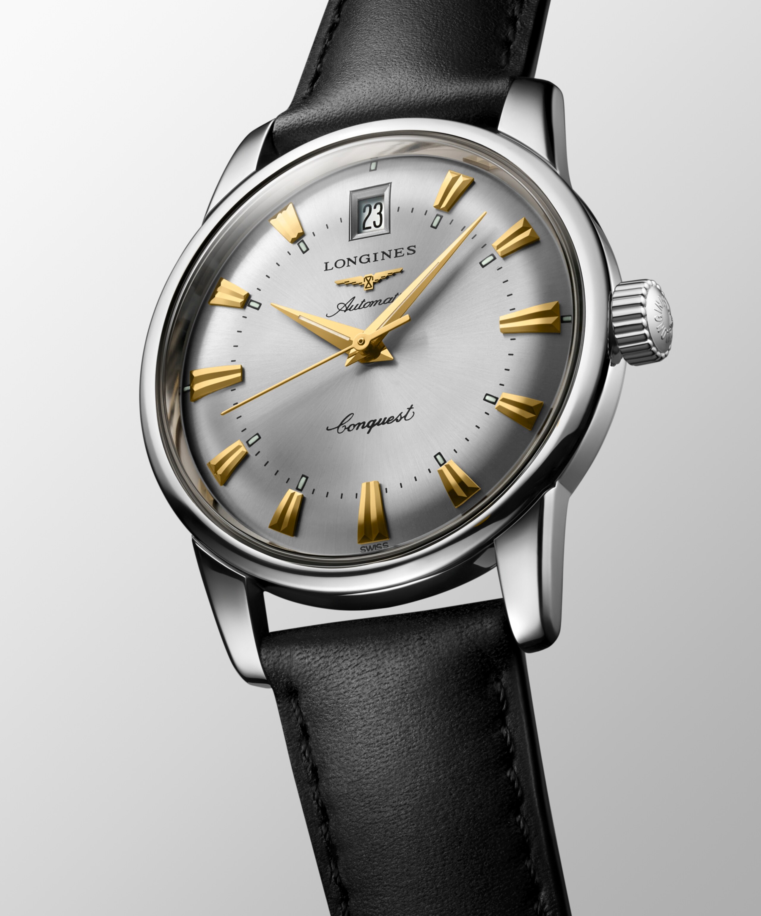 Longines CONQUEST HERITAGE Automatic Stainless steel Watch - L1.611.4.75.2