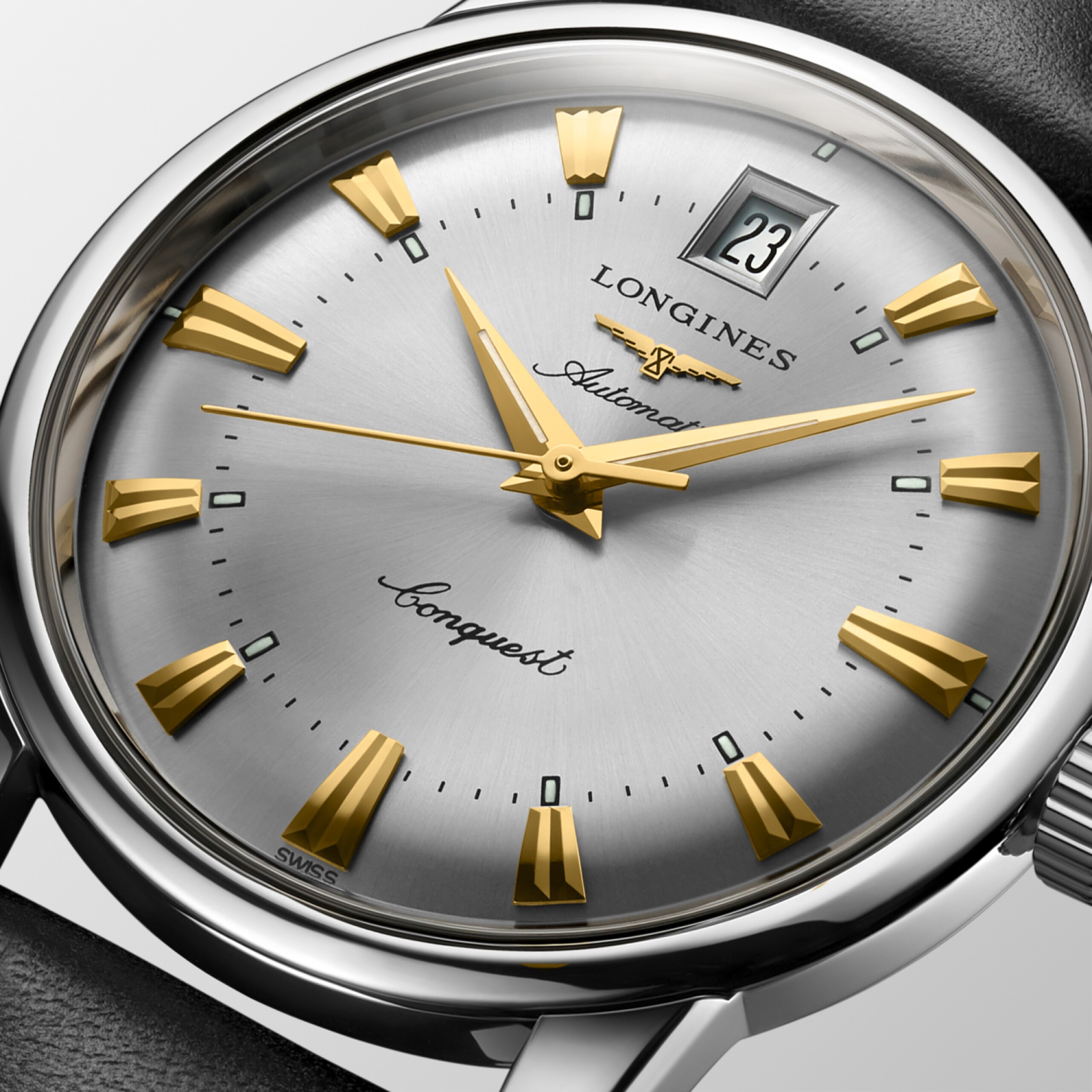 Longines CONQUEST HERITAGE Automatic Stainless steel Watch - L1.611.4.75.2