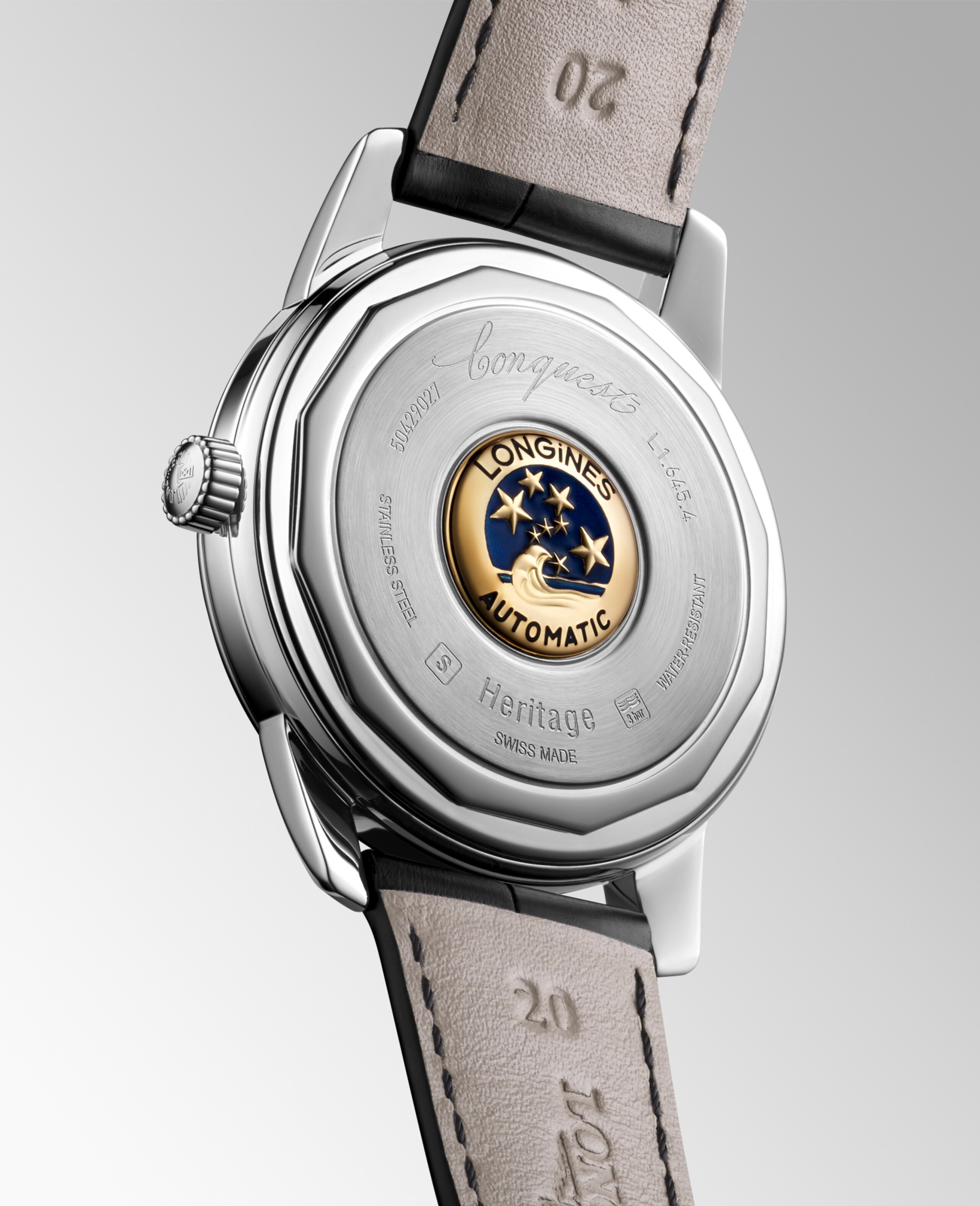 Longines CONQUEST HERITAGE Automatic Stainless steel Watch - L1.645.4.75.4