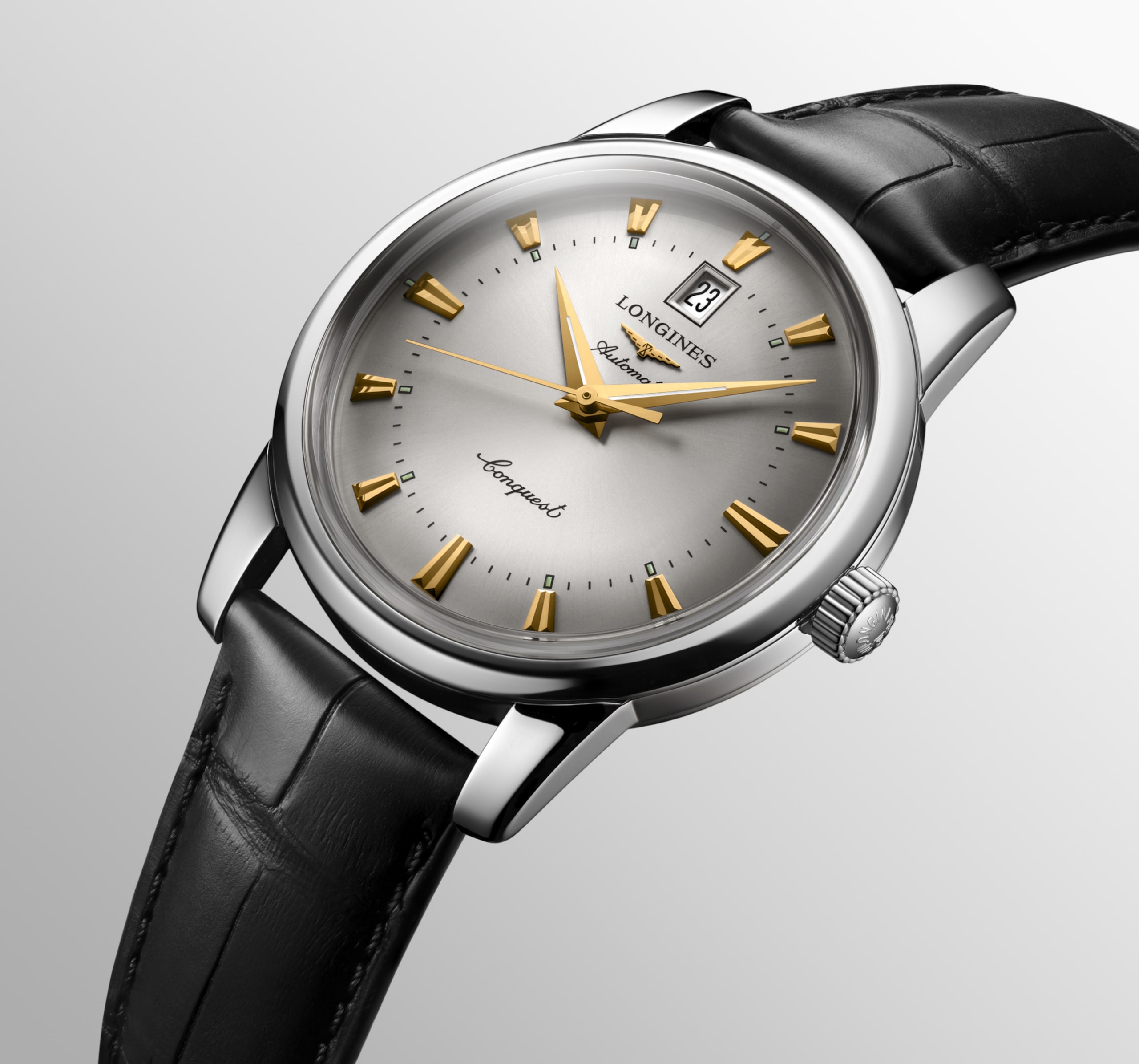Longines CONQUEST HERITAGE Automatic Stainless steel Watch - L1.645.4.75.4
