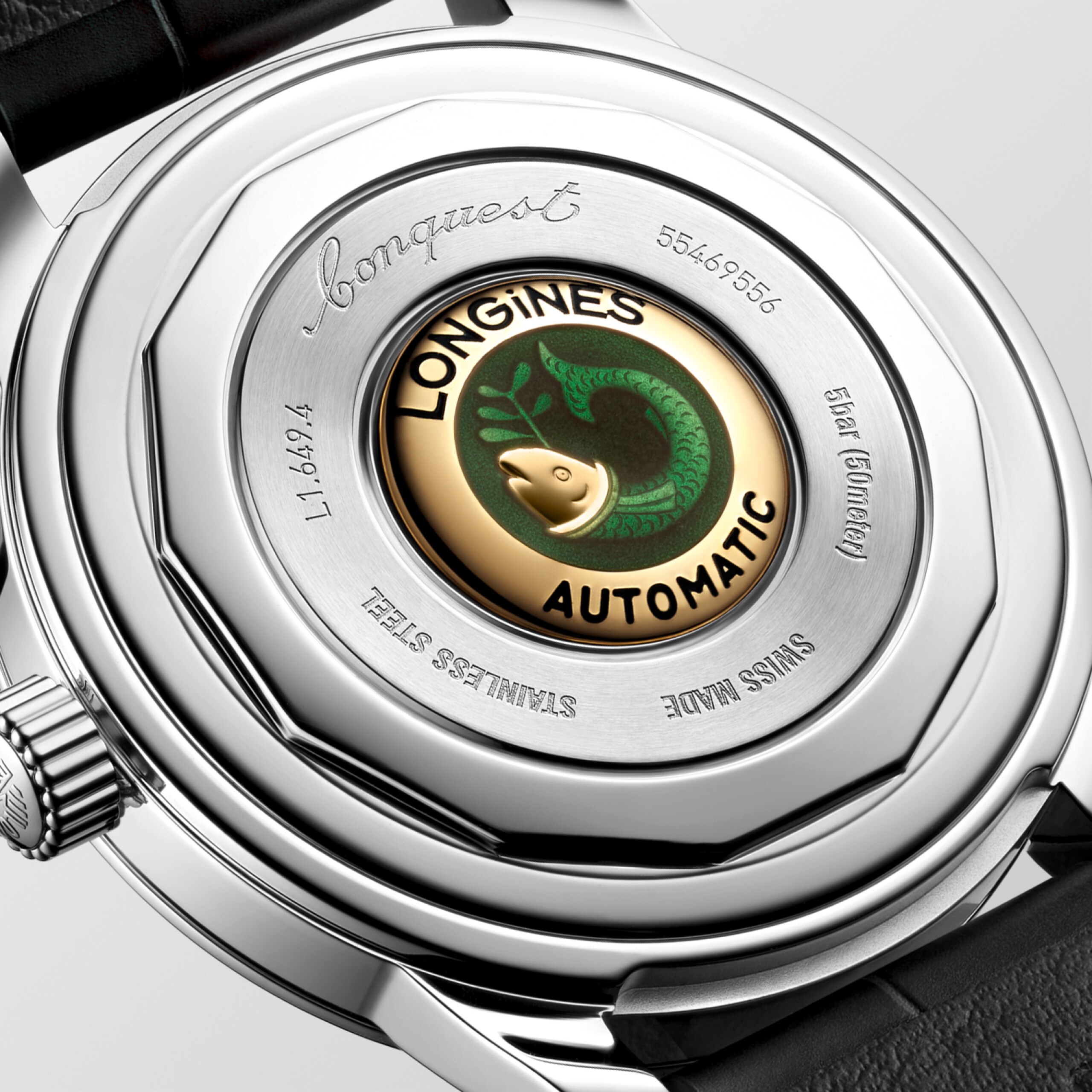 Longines CONQUEST HERITAGE Automatic Stainless steel Watch - L1.649.4.02.2