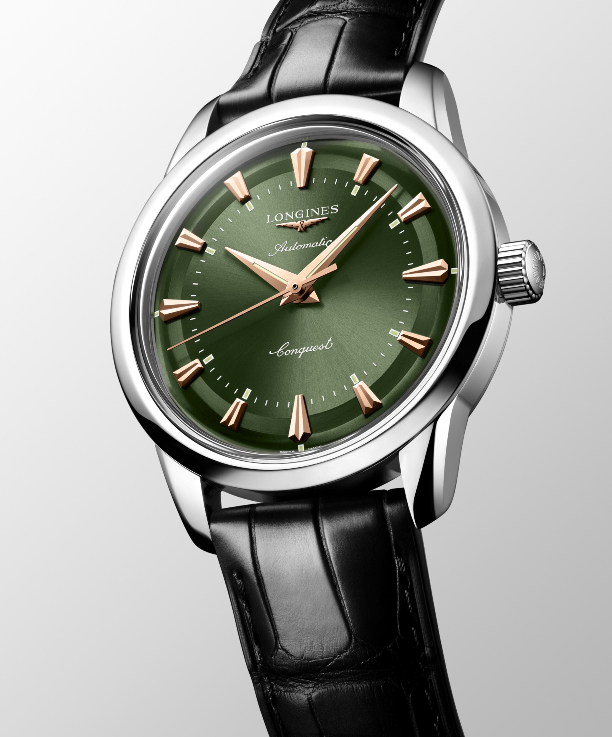 Longines CONQUEST HERITAGE Automatic Stainless steel Watch - L1.649.4.02.2