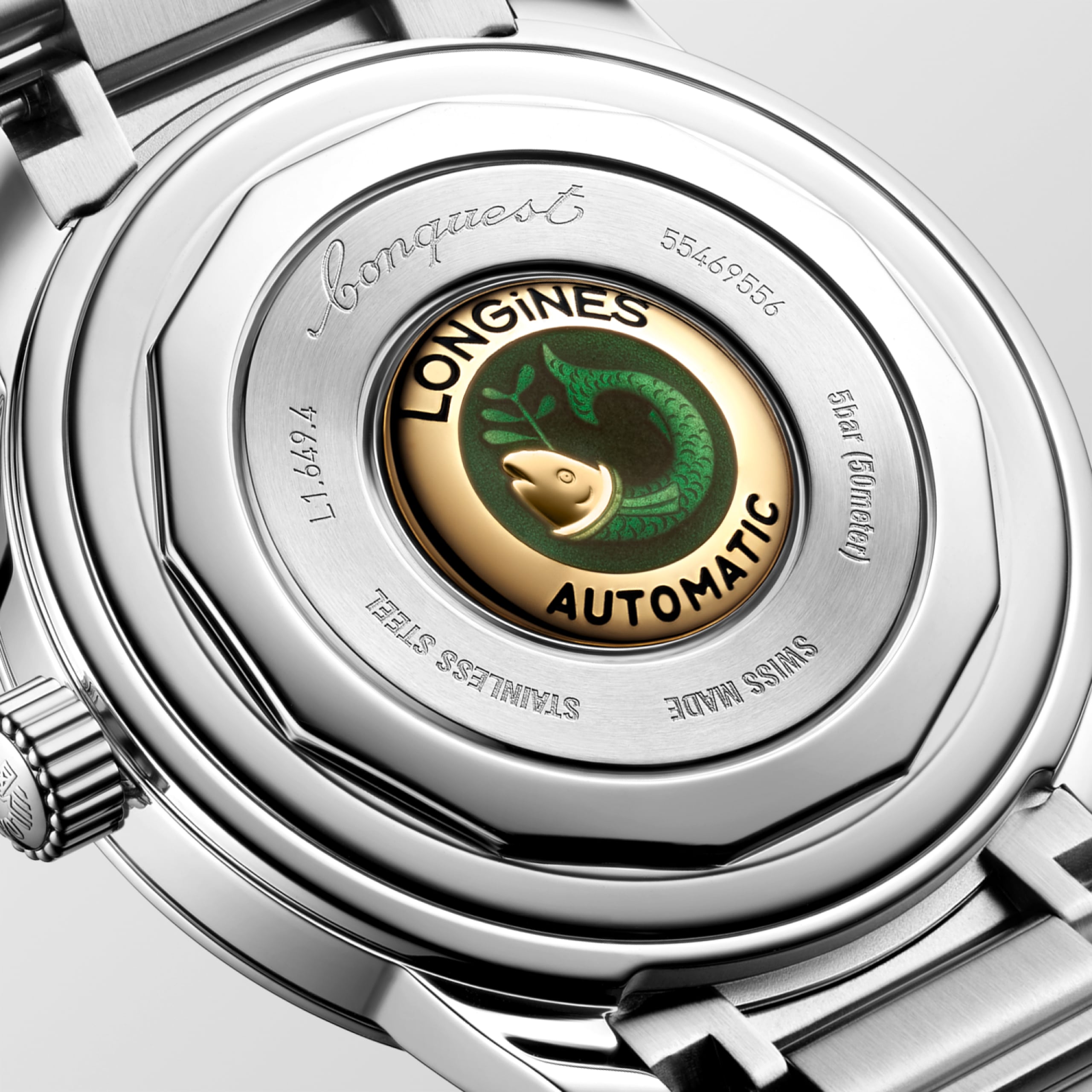 Longines Automatic Stainless steel Watch - L1.649.4.02.6