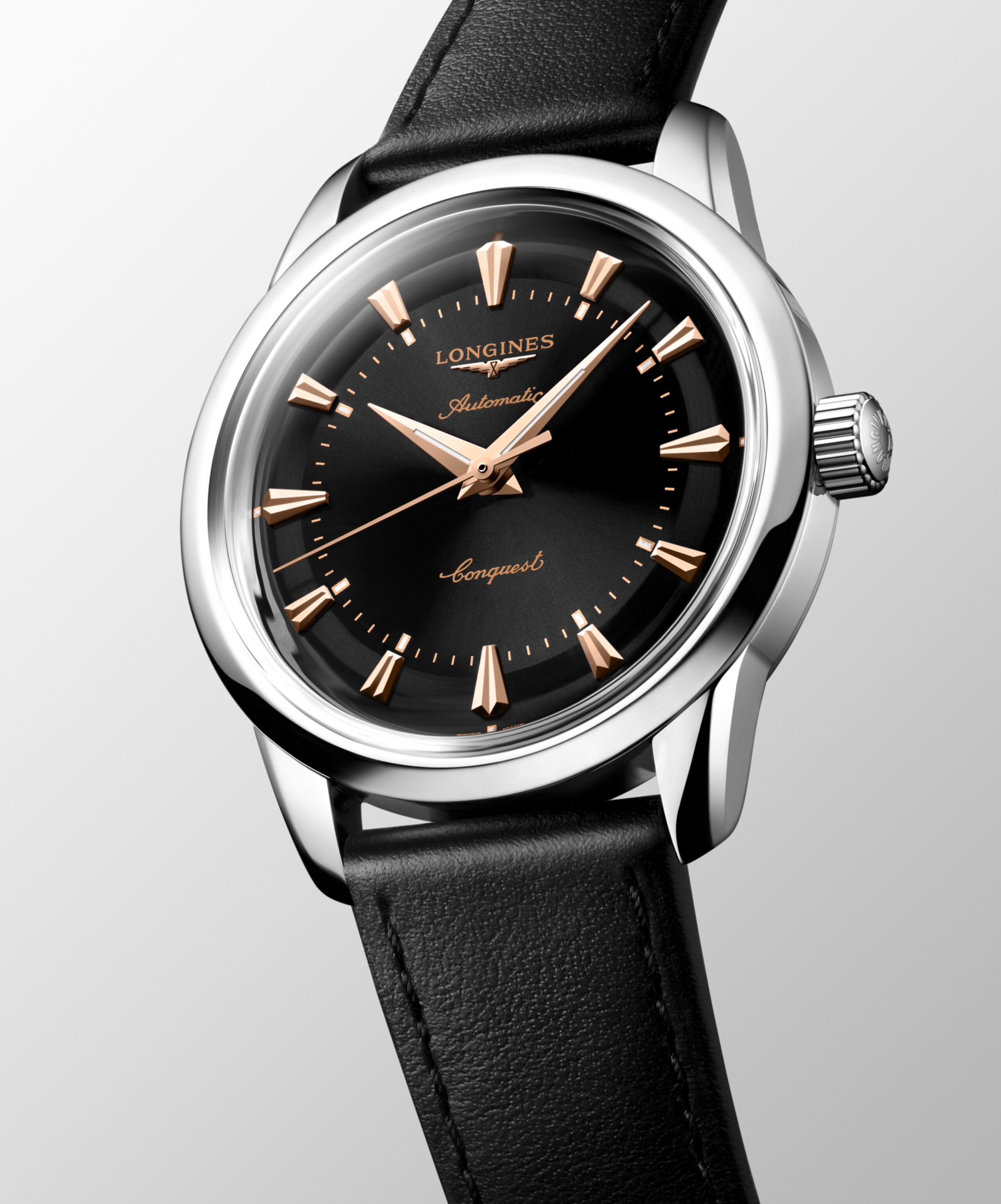 Longines CONQUEST HERITAGE Automatic Stainless steel Watch - L1.649.4.52.2