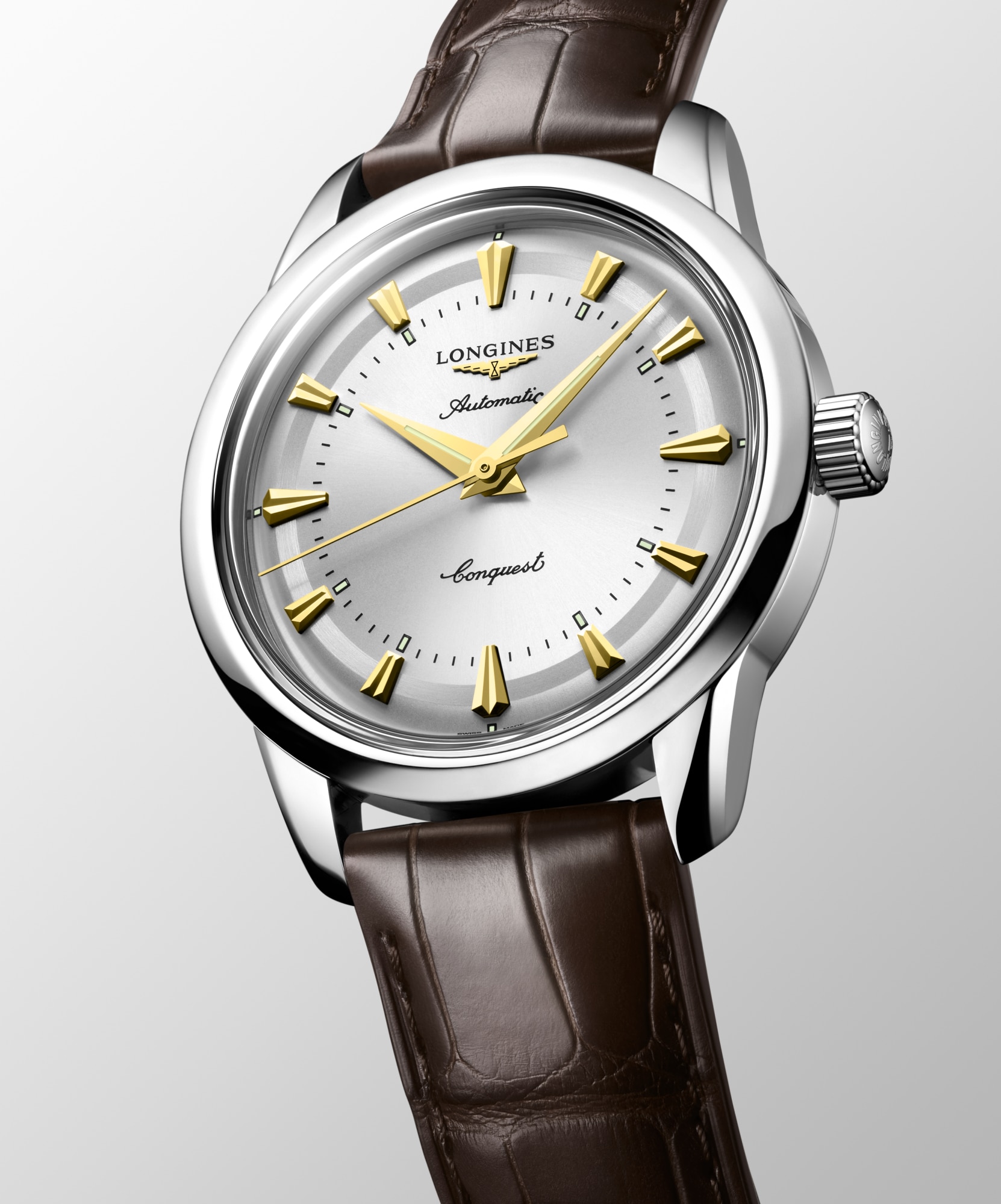 CONQUEST HERITAGE | Ø 38.00 mm, Prateado | L1.649.4.72.0 | LONGINES PT