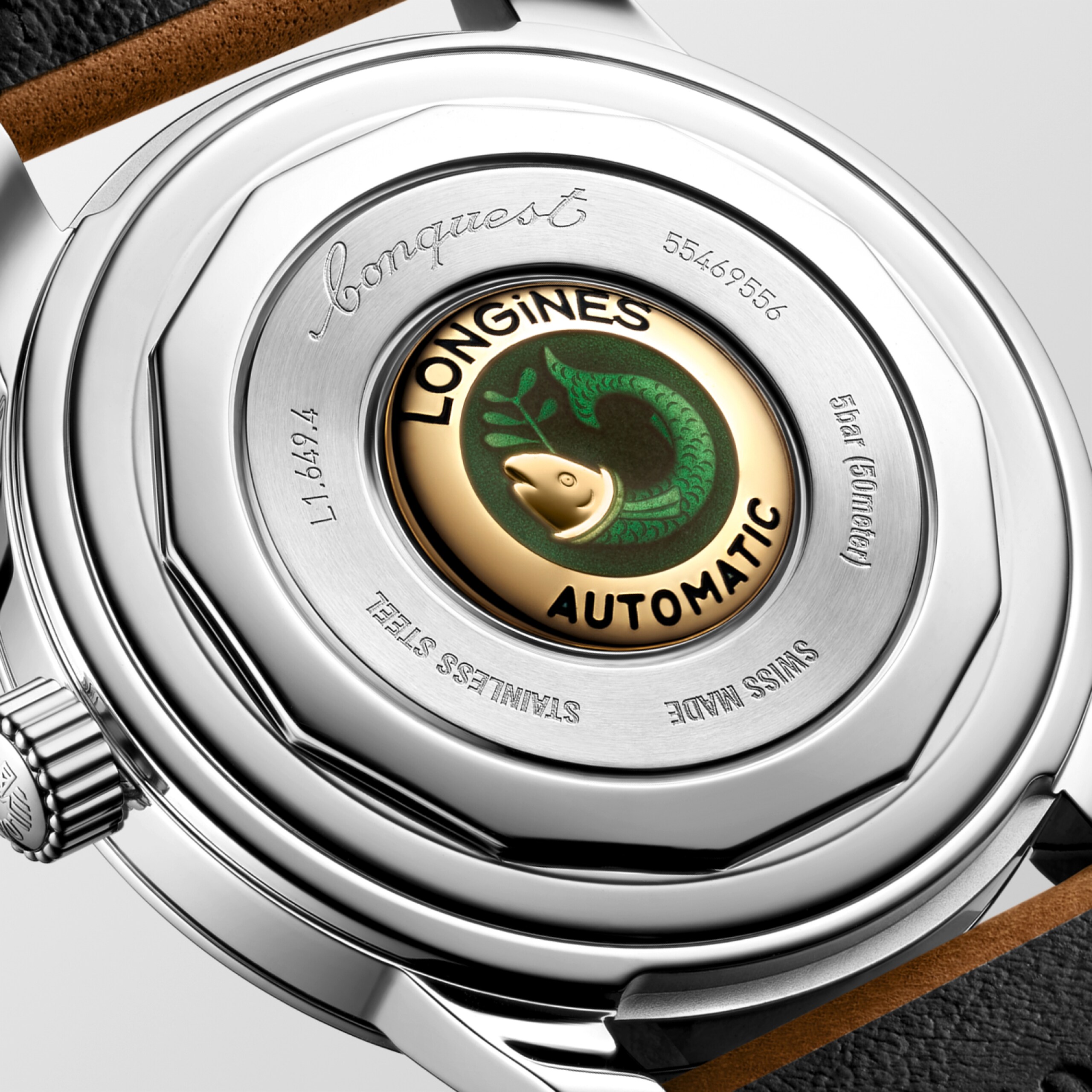 Longines CONQUEST HERITAGE Automatic Stainless steel Watch - L1.649.4.72.2