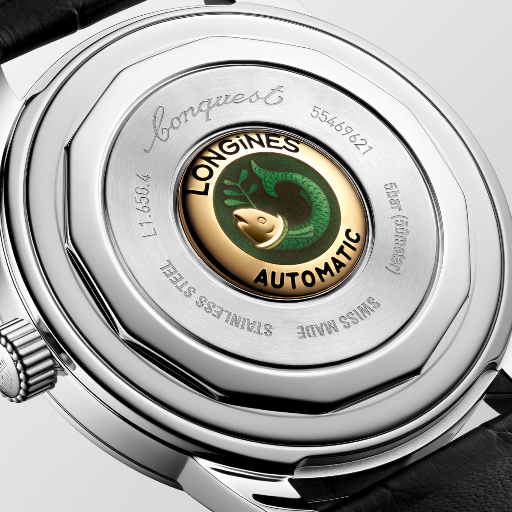 CONQUEST HERITAGE | Ø 40.00 mm, Yeşil Laker Cilalı | L1.650.4.02.2