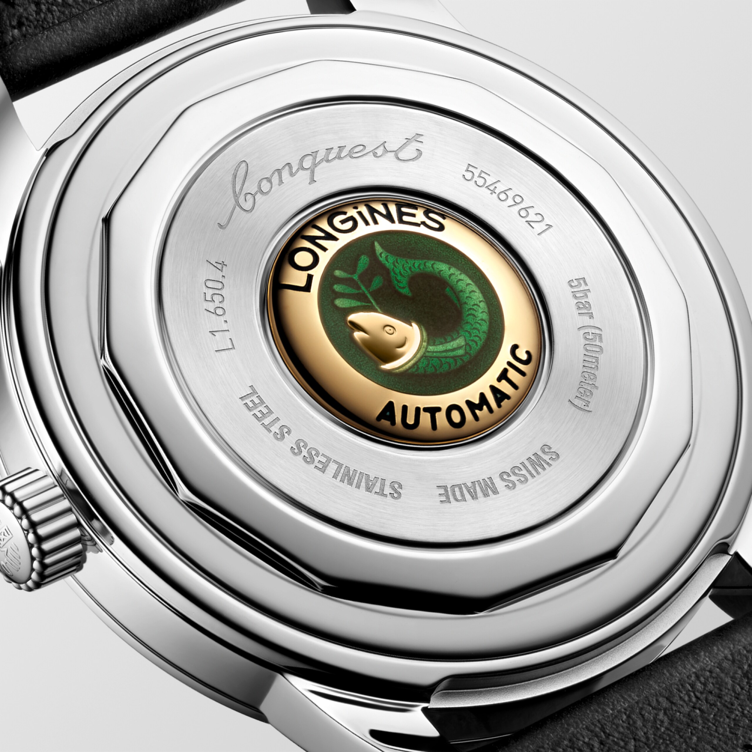 Longines CONQUEST HERITAGE Automatic Stainless steel Watch - L1.650.4.52.2