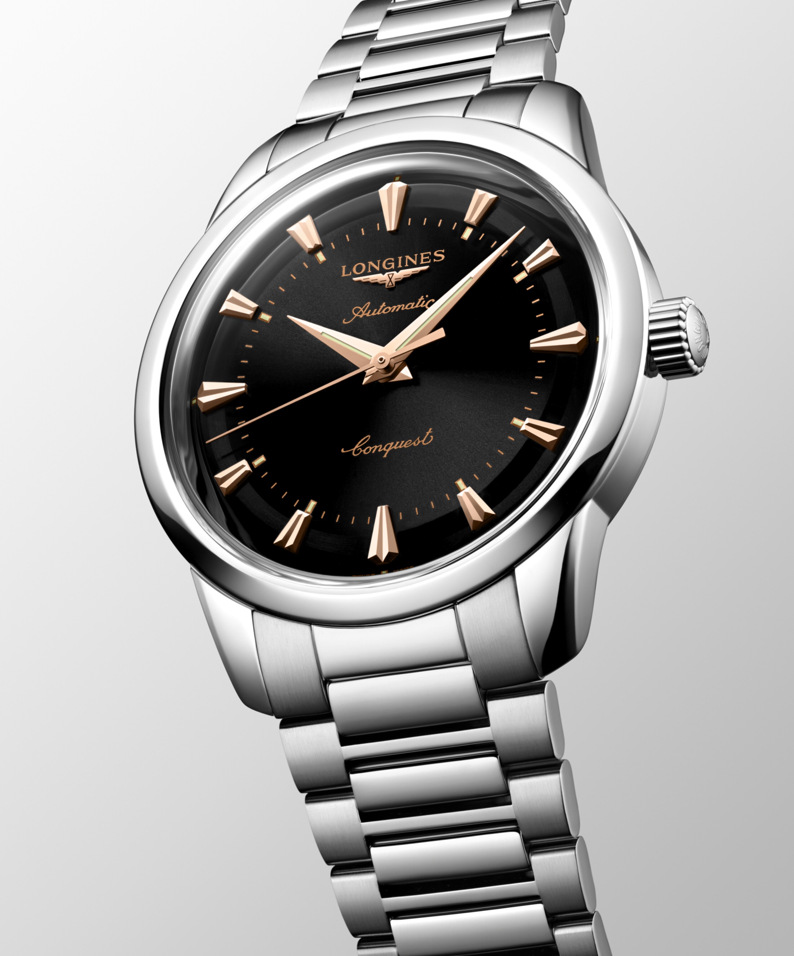Longines CONQUEST HERITAGE automatik edelstahl Watch - L1.650.4.52.6
