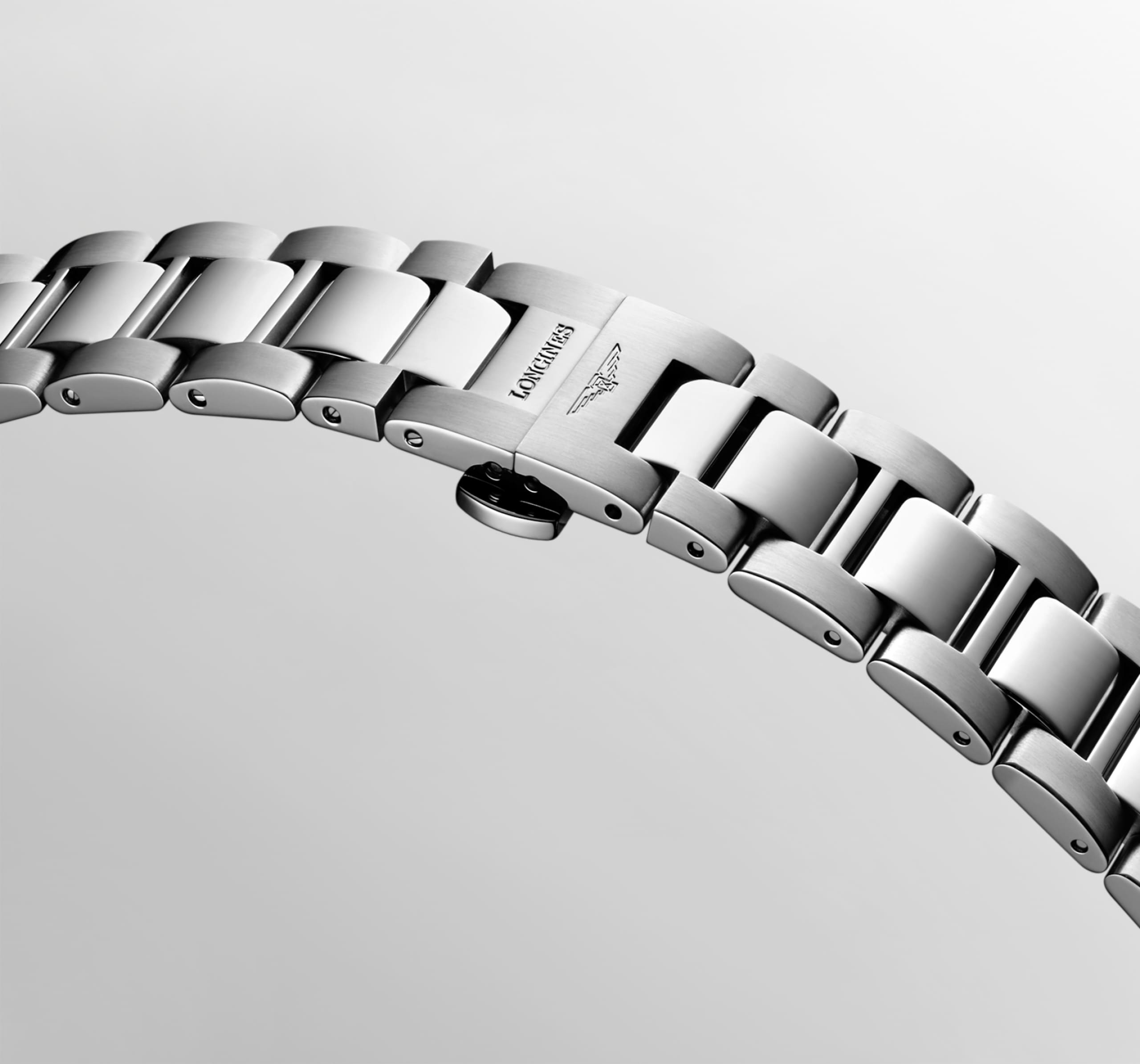 Longines CONQUEST quartz paslanmaz çelik Watch - L3.376.4.76.6