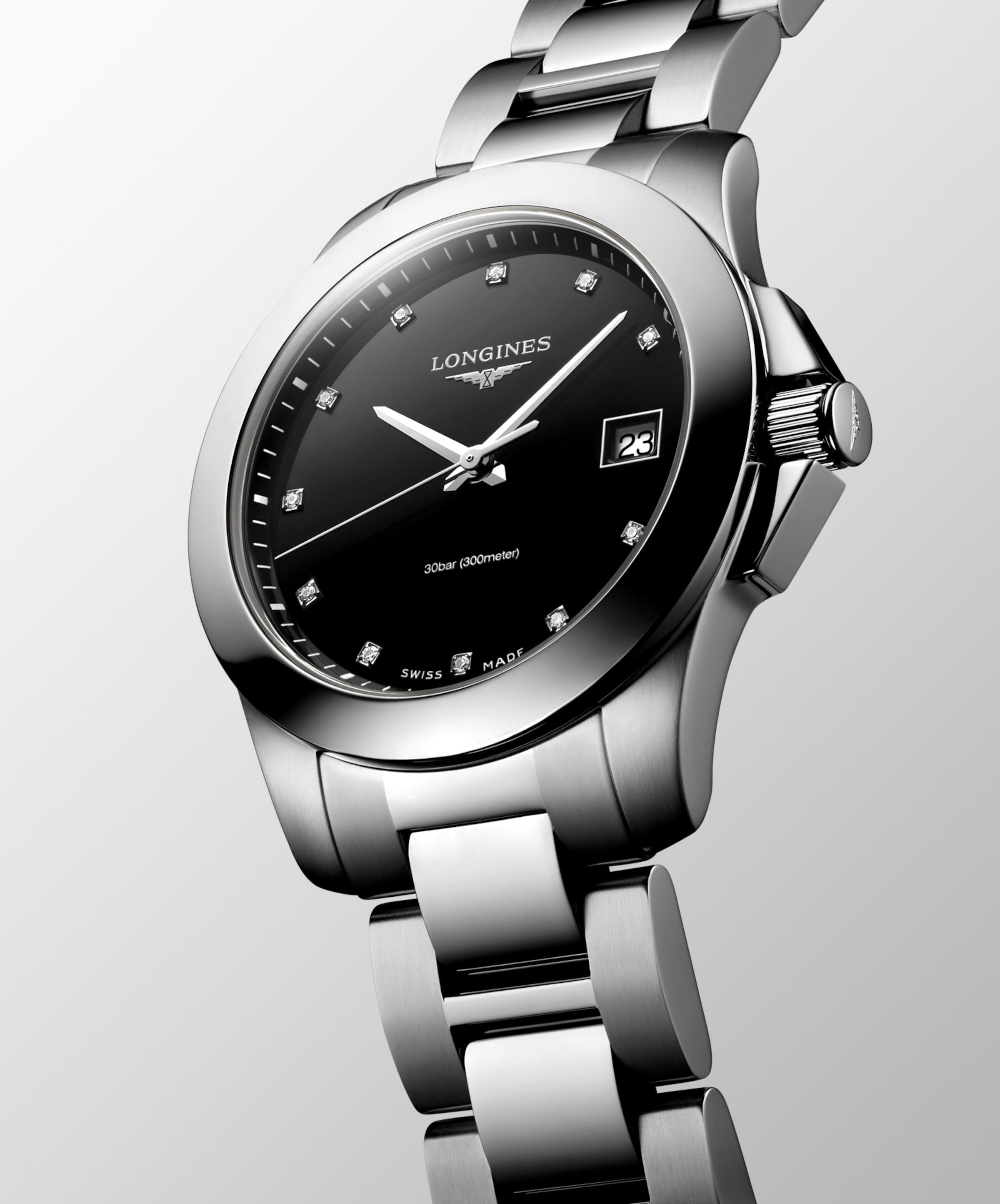 Longines CONQUEST Quartz Stainless steel Watch - L3.377.4.57.6