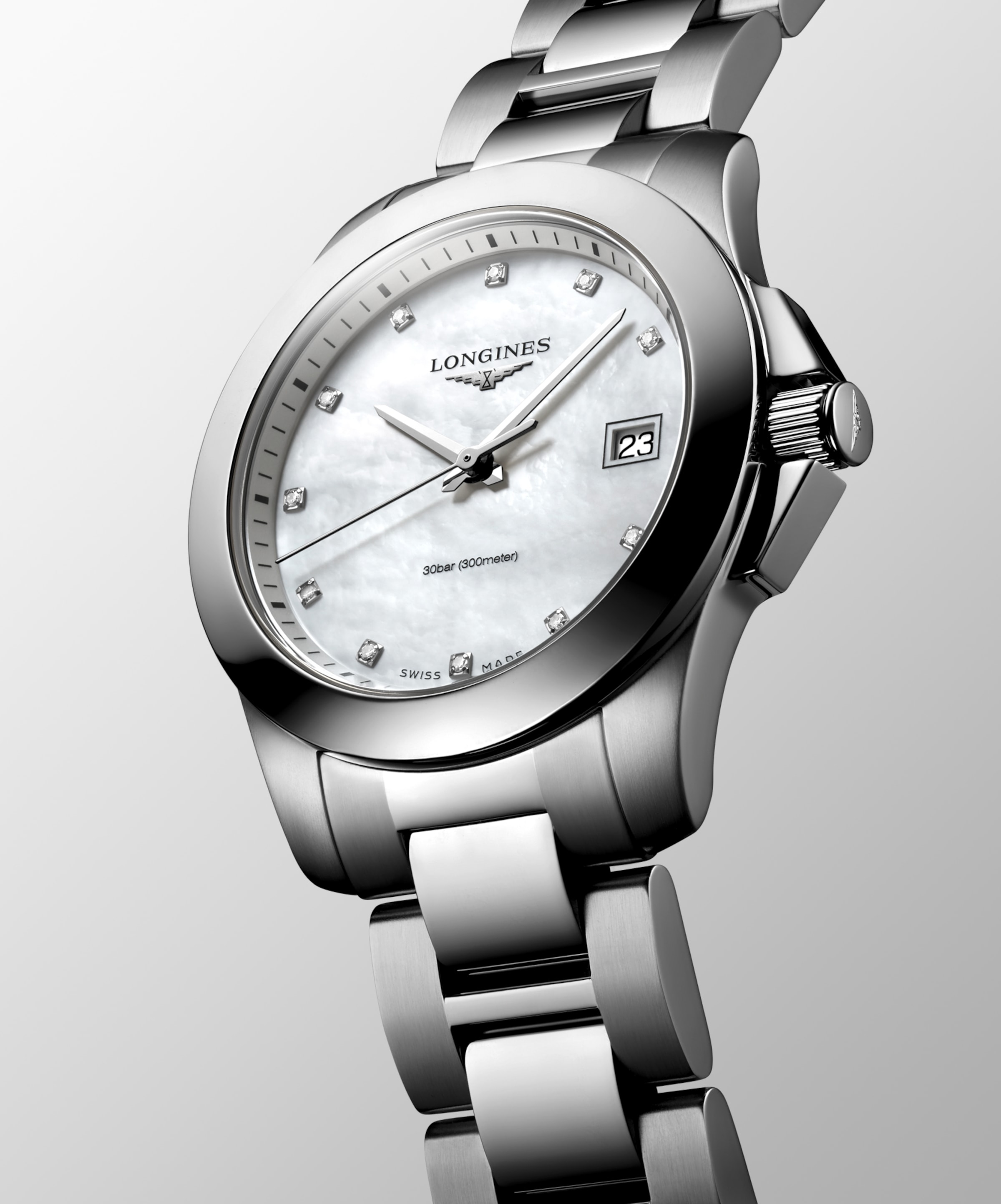 Longines CONQUEST Quartz Stainless steel Watch - L3.377.4.87.6