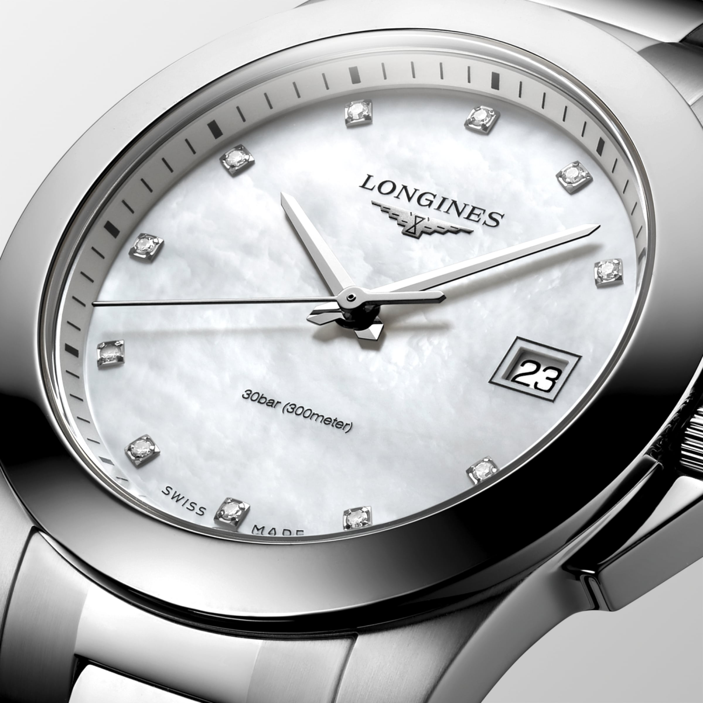Longines CONQUEST Quartz Stainless steel Watch - L3.377.4.87.6