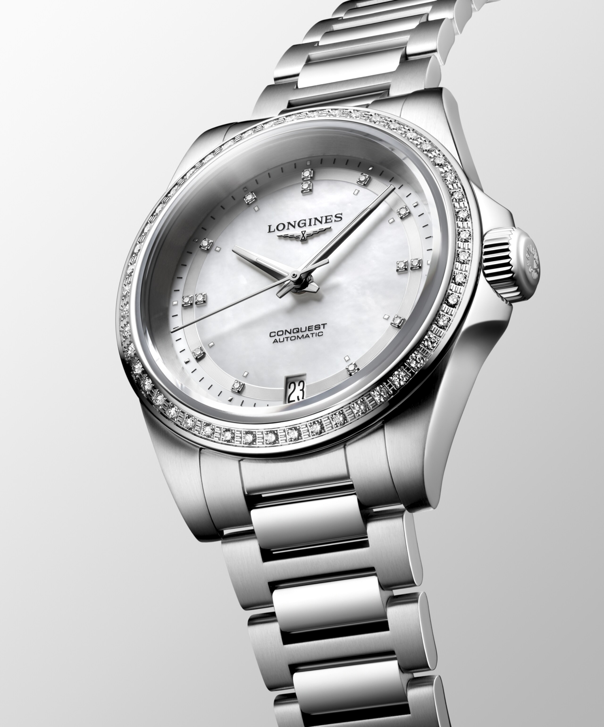 Longines CONQUEST automatic stainless steel Watch - L3.430.0.87.6