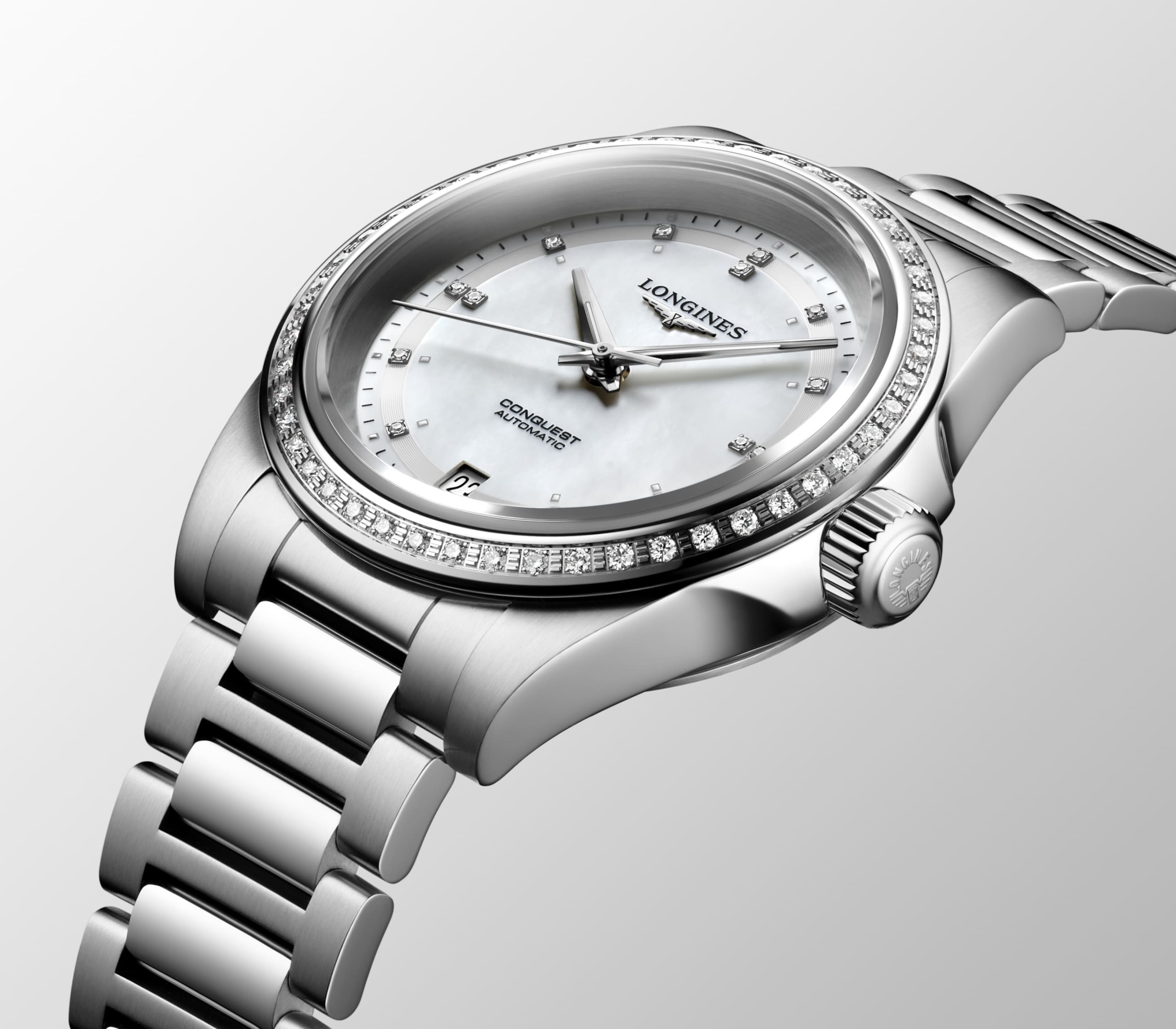 Longines CONQUEST automatic stainless steel Watch - L3.430.0.87.6