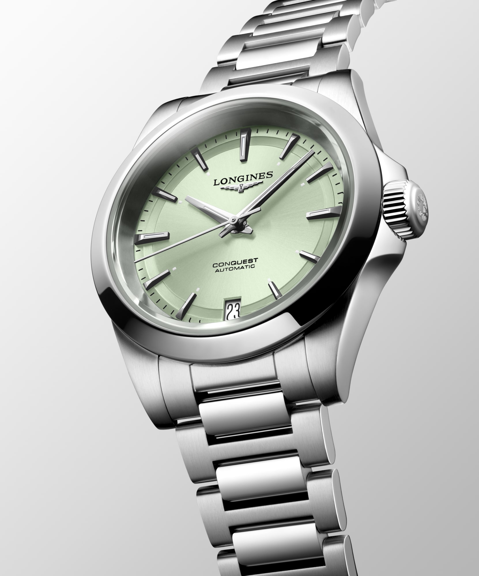CONQUEST | Ø 34.00 mm, Sunray Green | L3.430.4.02.6 | LONGINES US