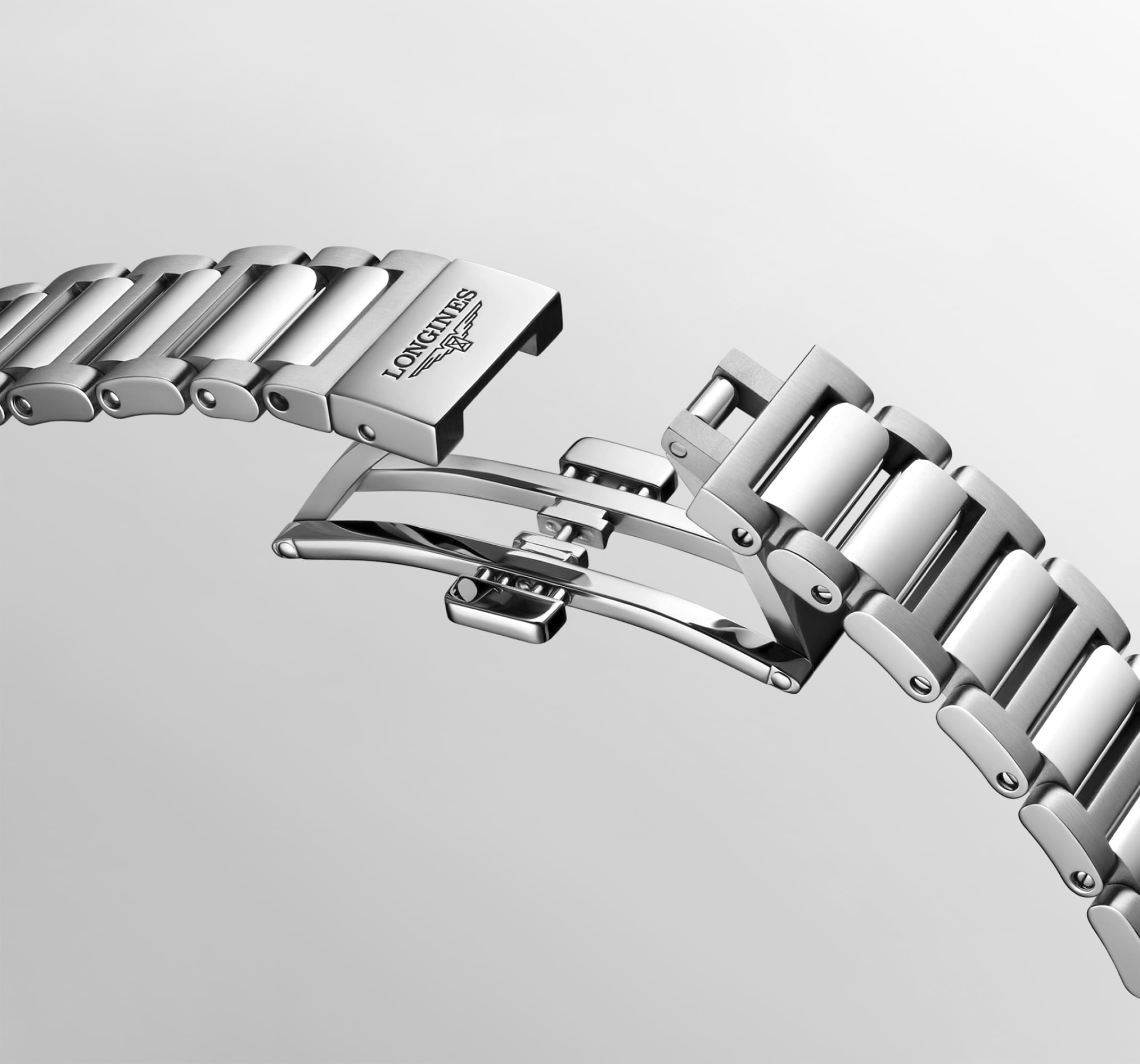 CONQUEST Automatic, Stainless Steel And 18 Karat Pink Gold Cap 200