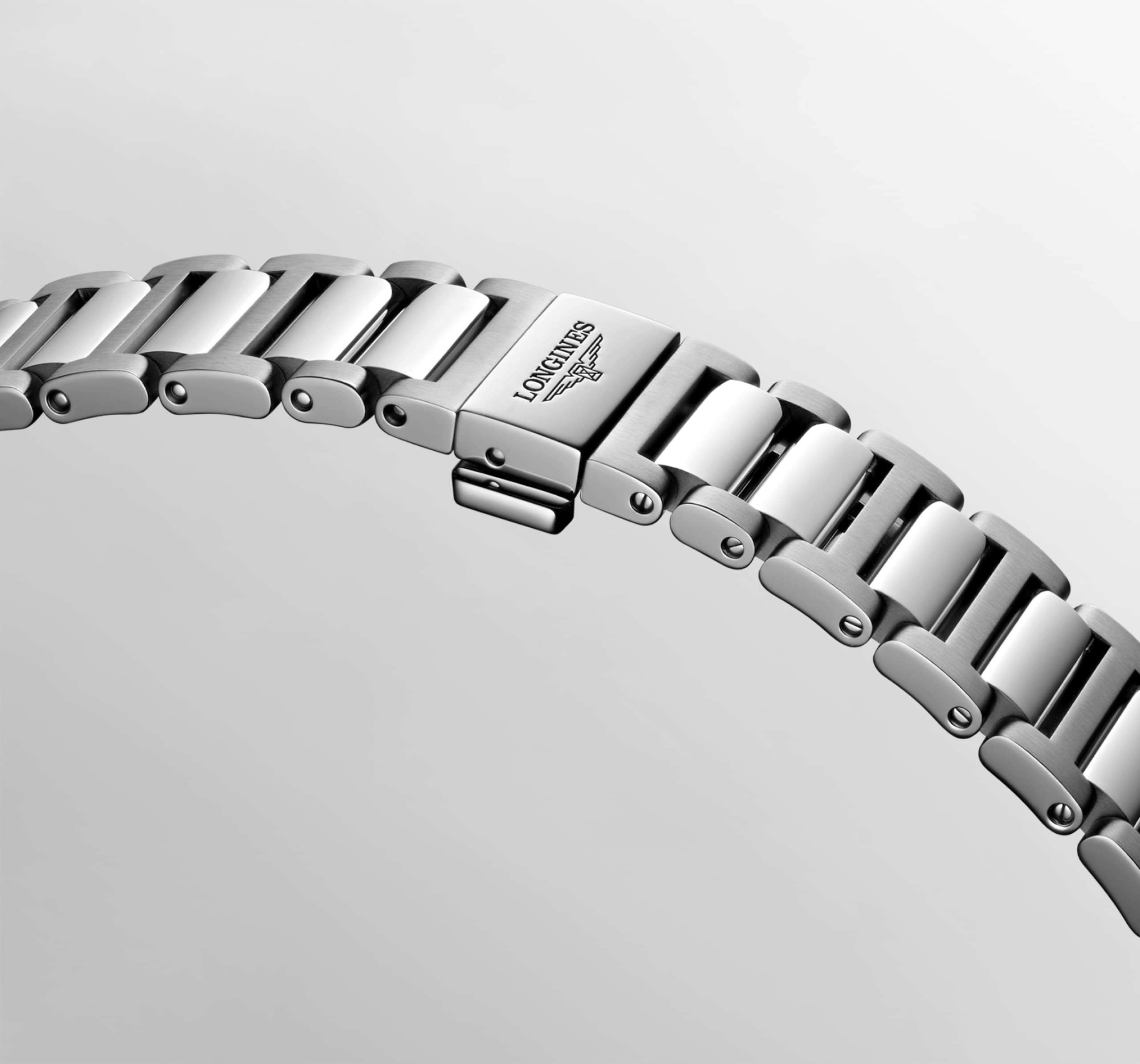 Longines 康卡斯系列 自動上鏈機械機芯 精鋼及18k玫瑰金 Watch - L3.430.5.87.6