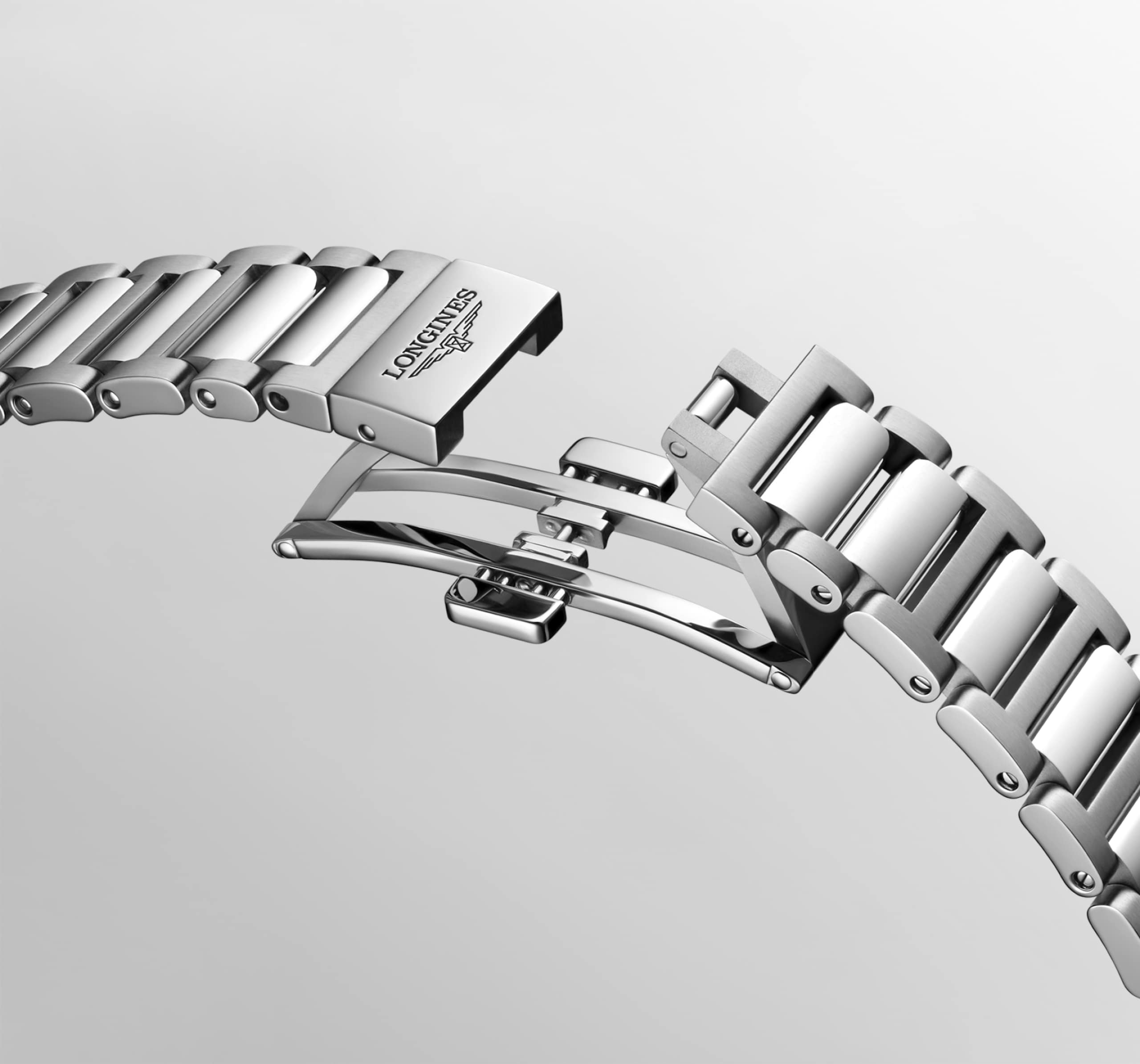 Longines 康卡斯系列 自動上鏈機械機芯 精鋼及18k玫瑰金 Watch - L3.430.5.87.6