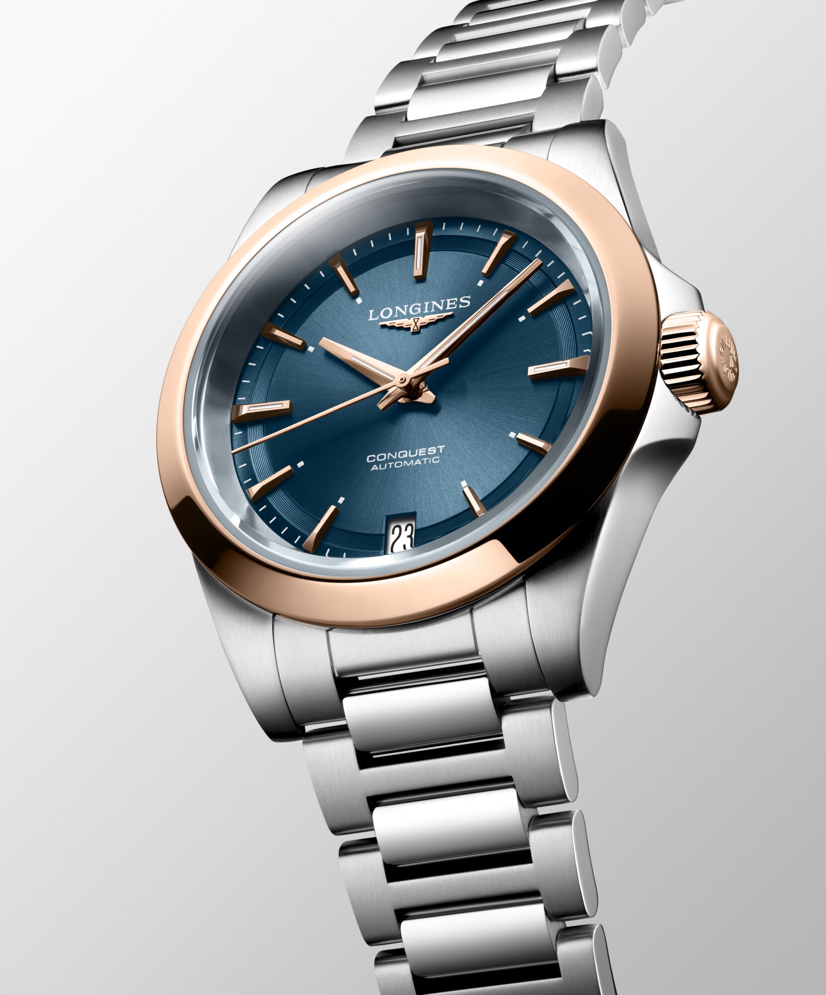 Conquest Automatic watch 34mm Sunray blue, L34305926 Conquest Automatic watch 34mm Sunray blue, L34305926