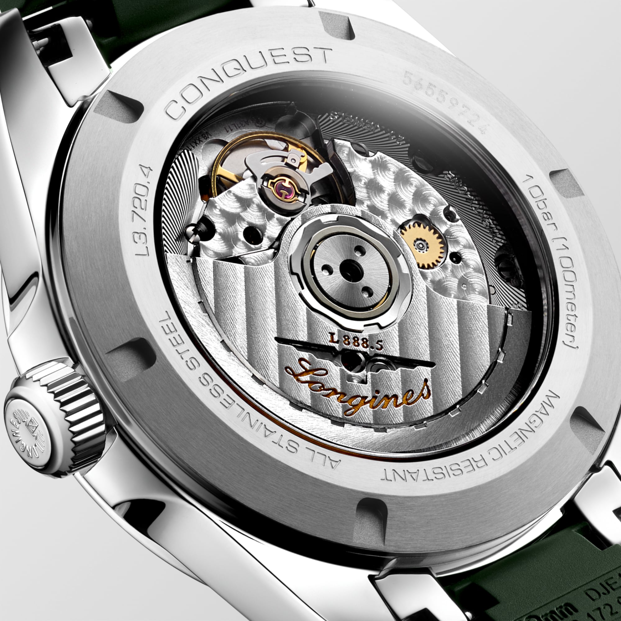 コンクエスト | Ø 38.00 mm, サンレイグリーン | L3.720.4.02.9