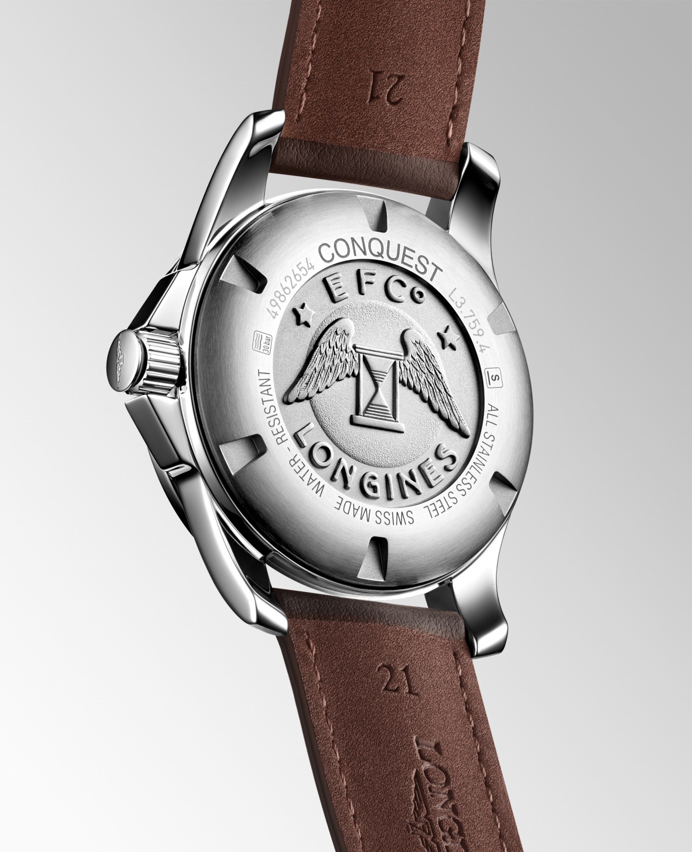 Longines CONQUEST Quartz Stainless steel Watch - L3.759.4.76.5